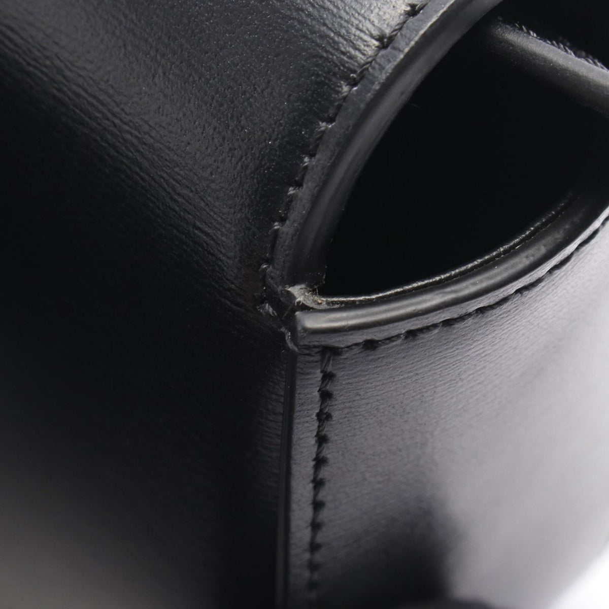 Celine Mini Calfskin Claude Crossbody — Black