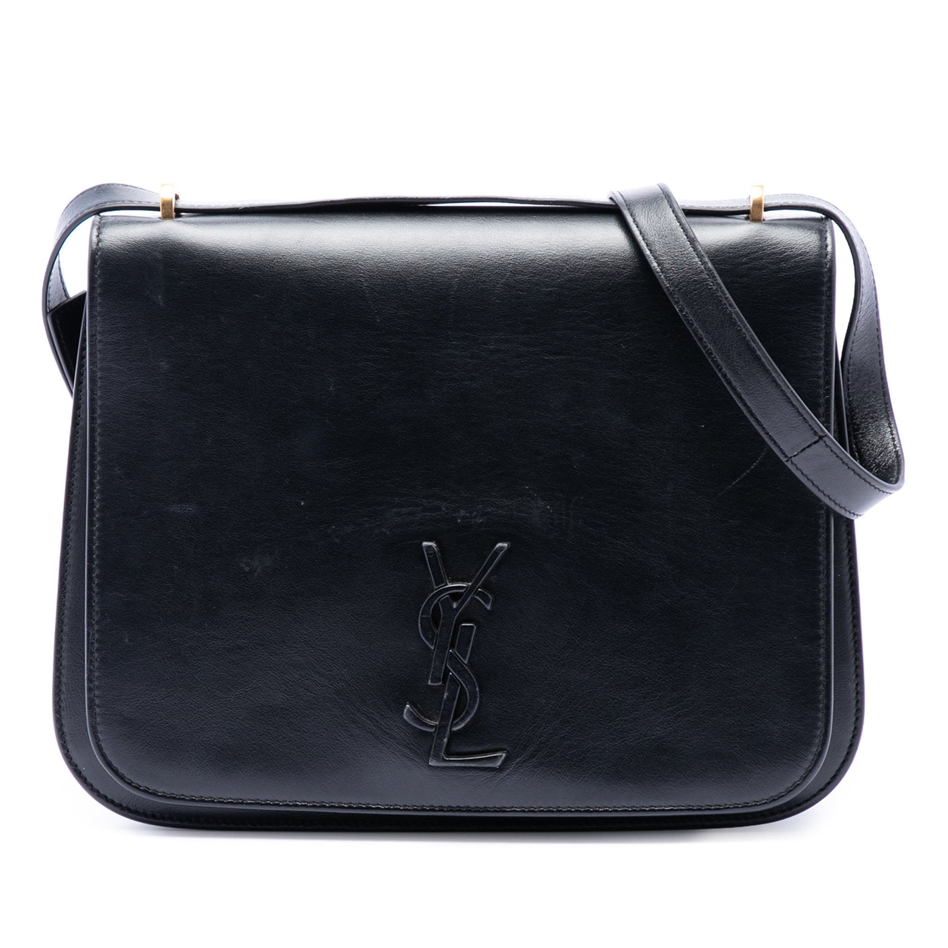 Saint Laurent Medium Smooth Calfskin Spontini Crossbody