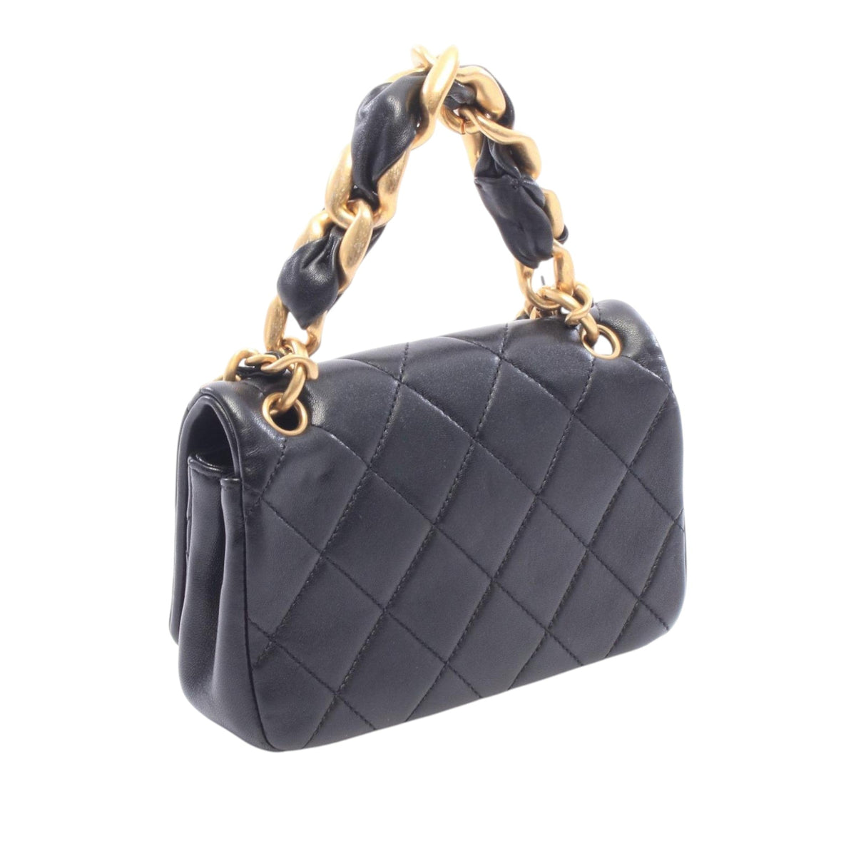 Chanel Small Quilted Lambskin Chain is More Flap