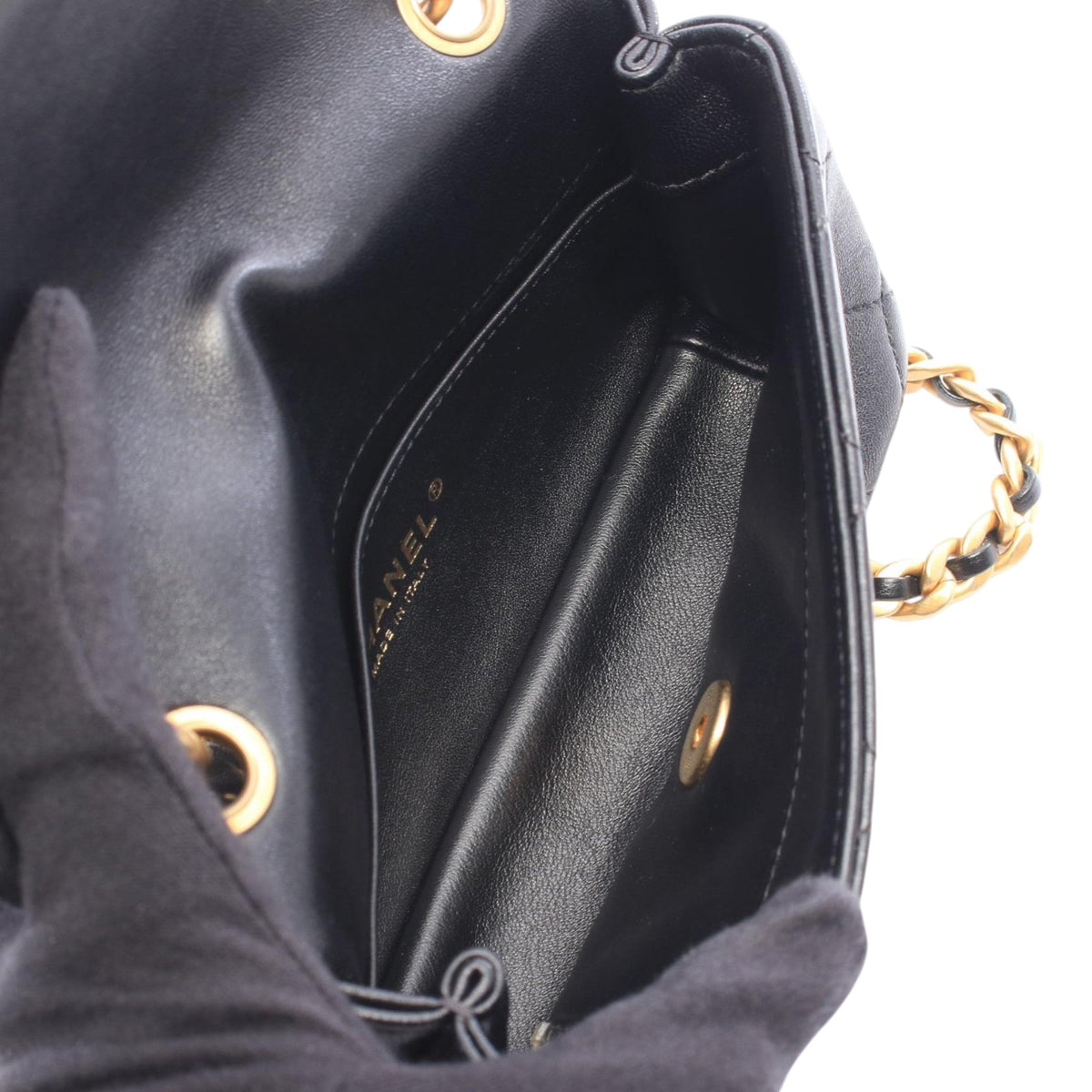 Chanel Small Quilted Lambskin Chain is More Flap