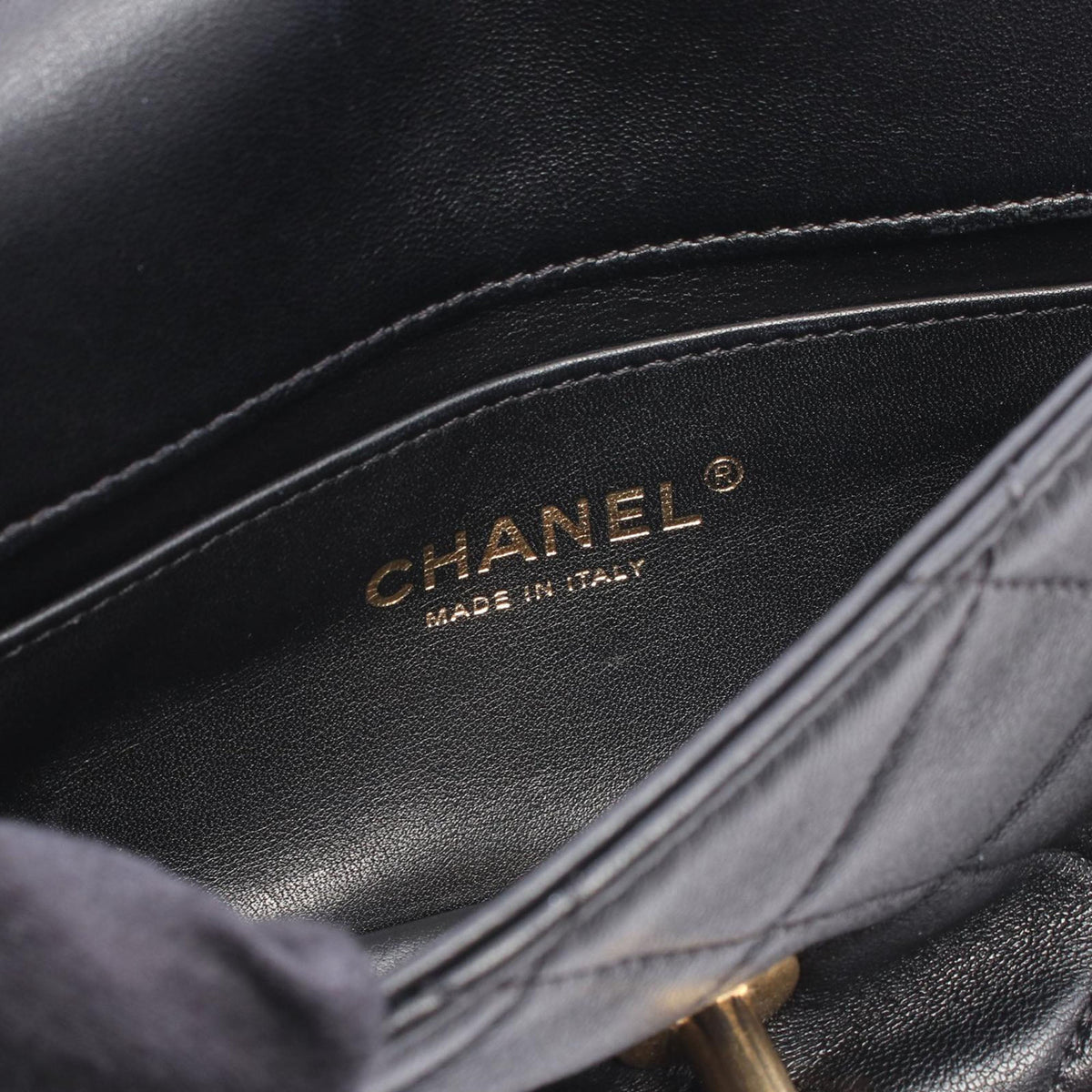 Chanel Small Quilted Lambskin Chain is More Flap