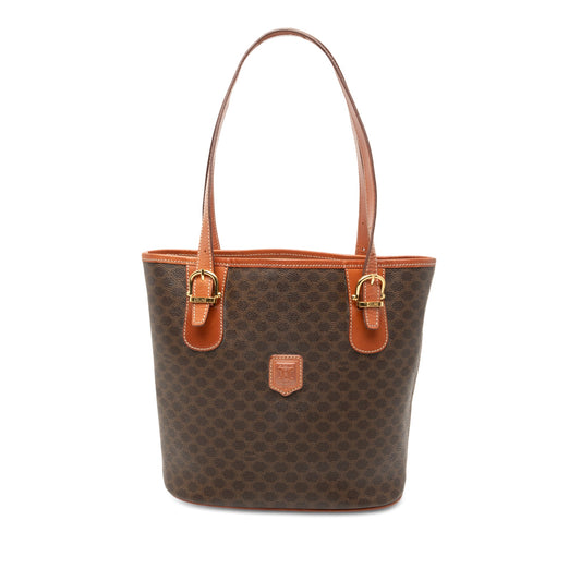 Celine Macadam Coated Canvas Tote