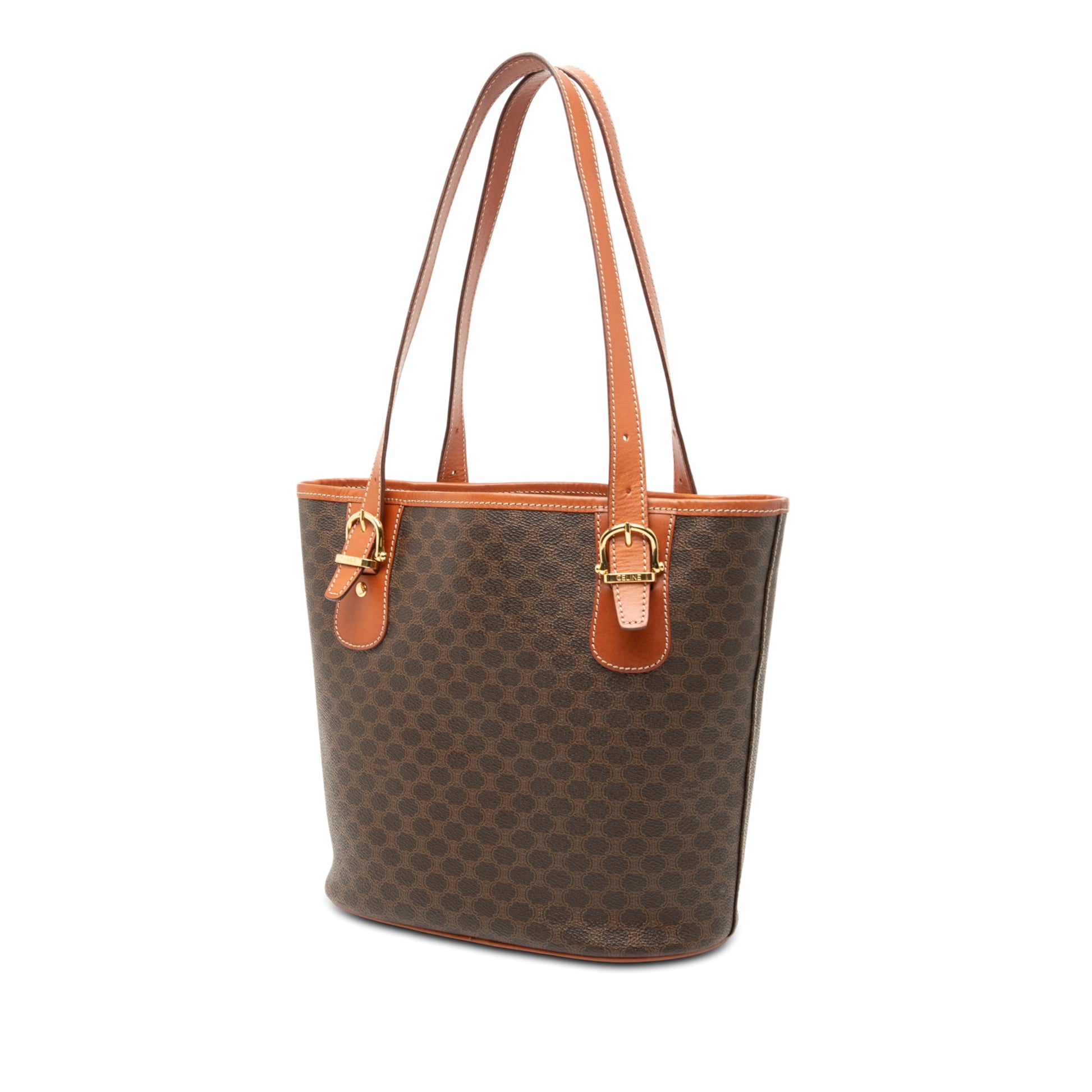 Celine Macadam Coated Canvas Tote