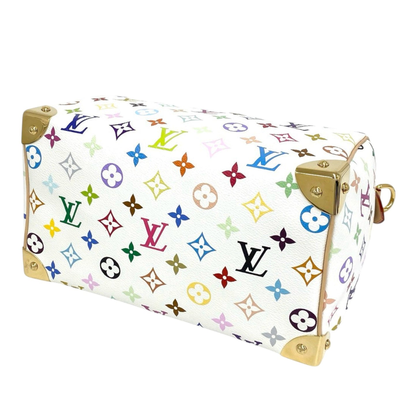 Louis Vuitton Takashi Murakami Monogram Multicolore Speedy Bandouliere 25