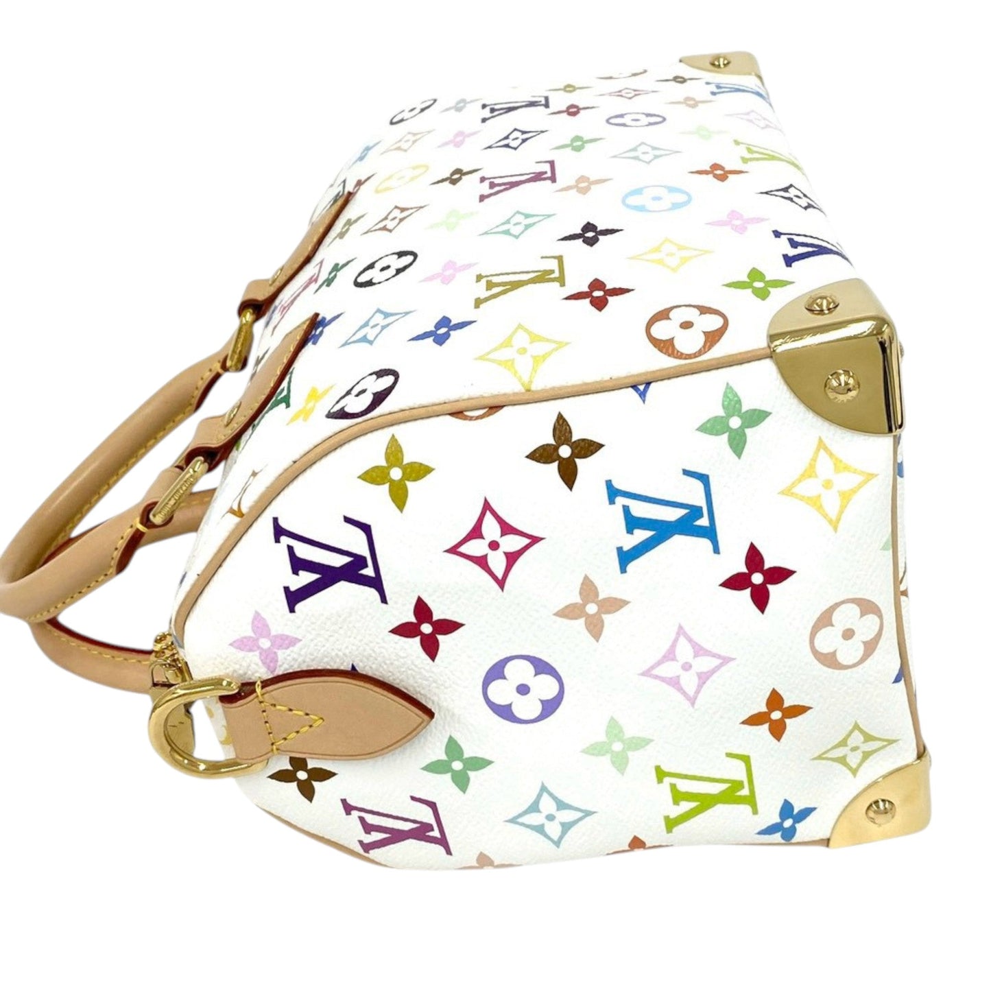 Louis Vuitton Takashi Murakami Monogram Multicolore Speedy Bandouliere 25