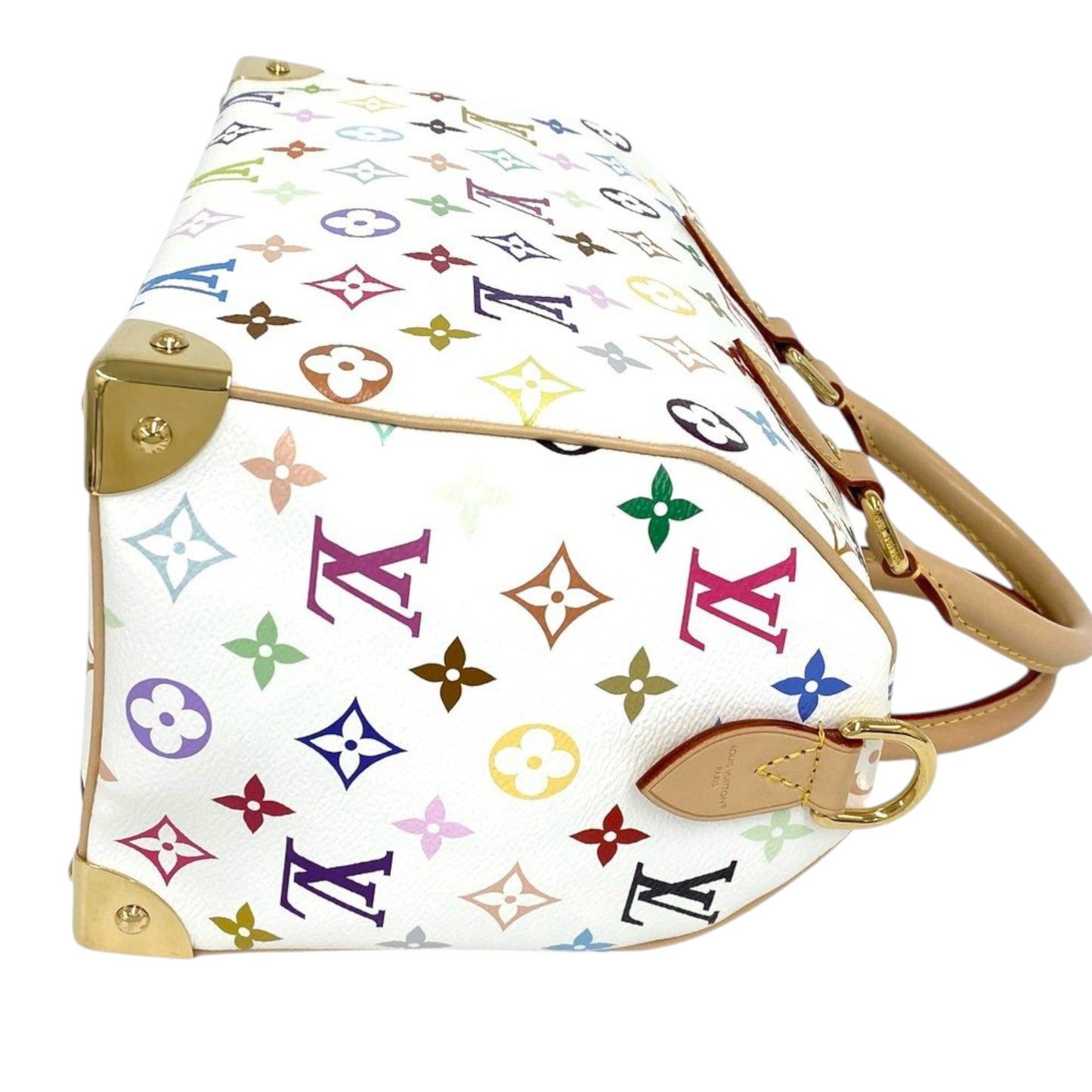 Louis Vuitton Takashi Murakami Monogram Multicolore Speedy Bandouliere 25
