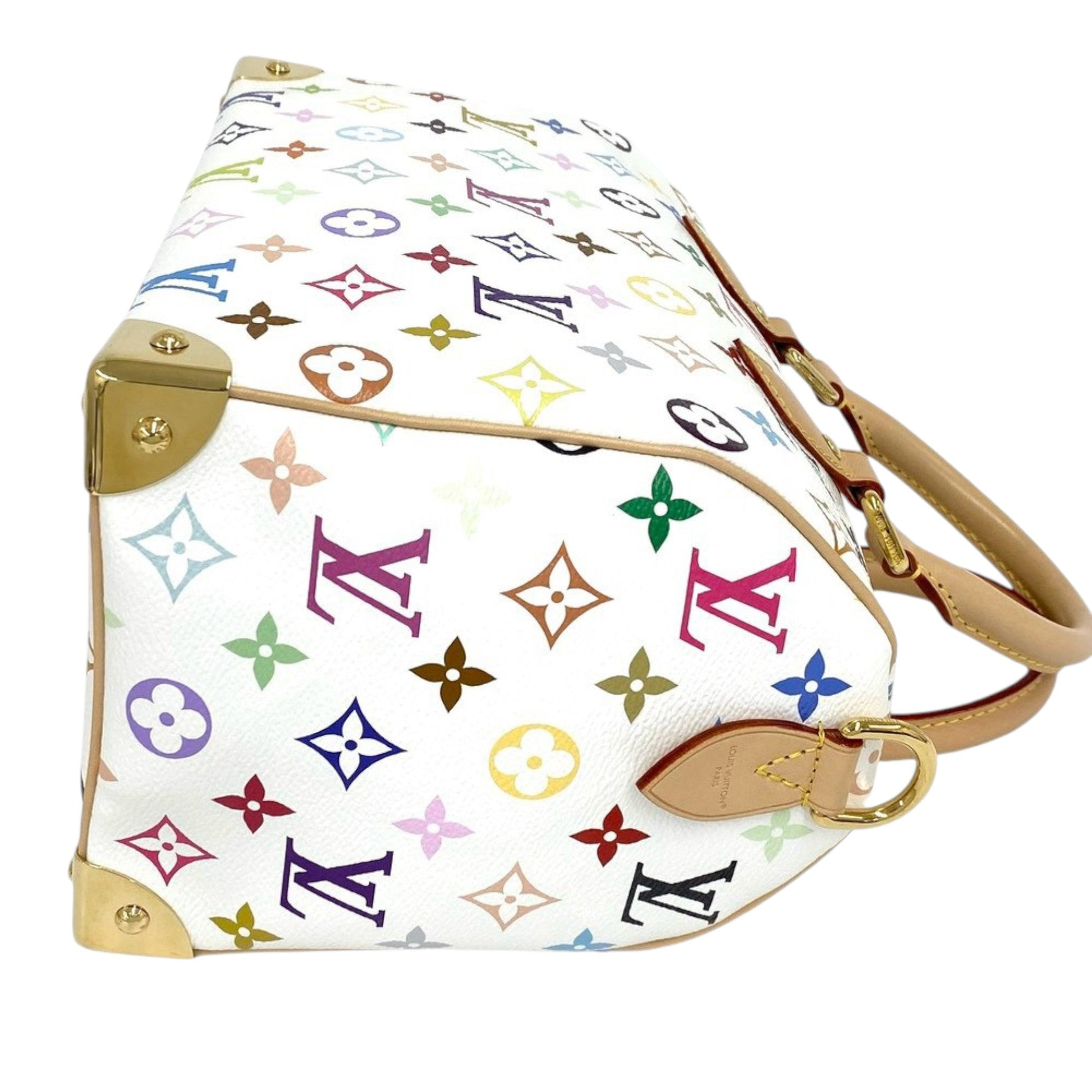 Louis Vuitton Takashi Murakami Monogram Multicolore Speedy Bandouliere 25