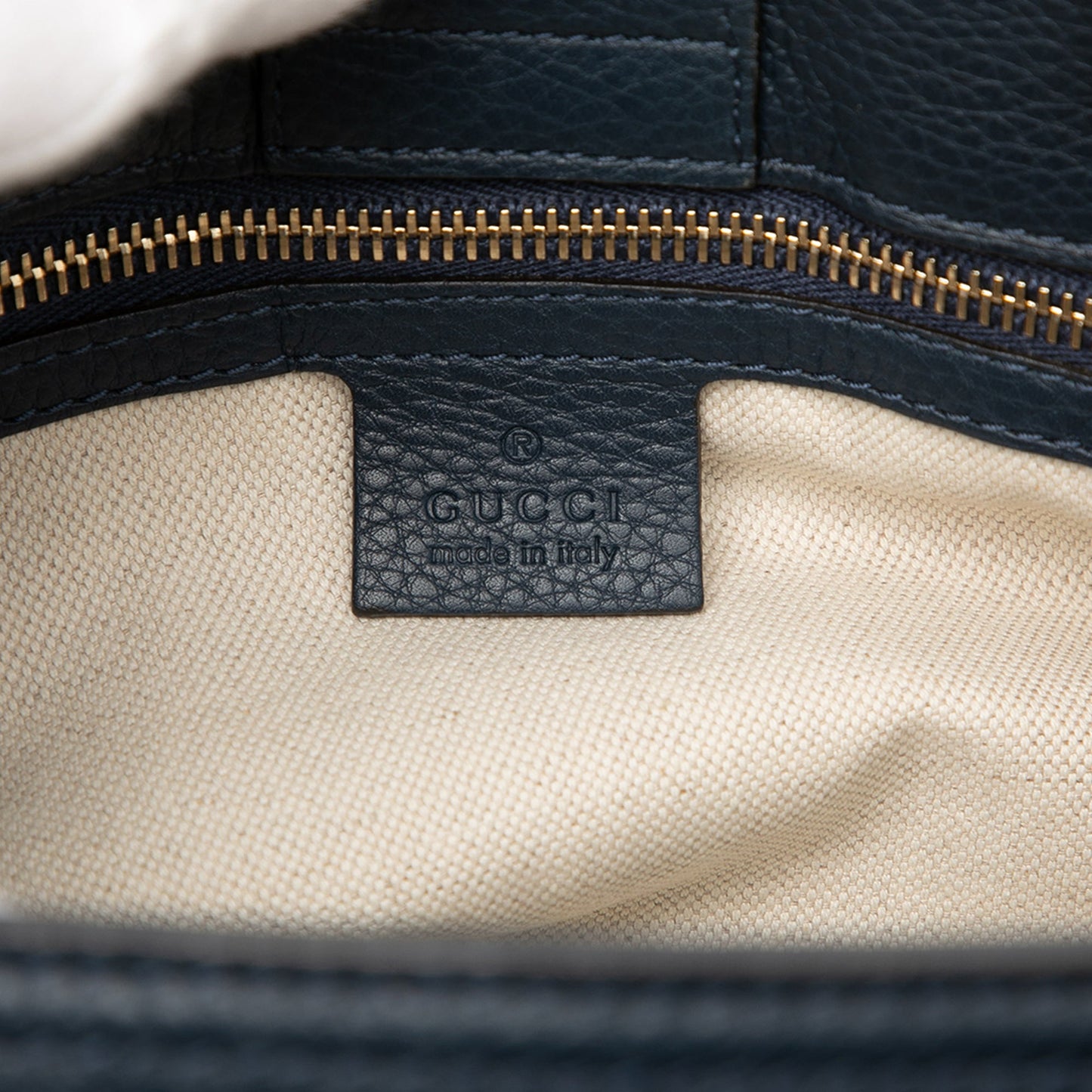 Gucci Medium Calfskin Bamboo Shopper Satchel