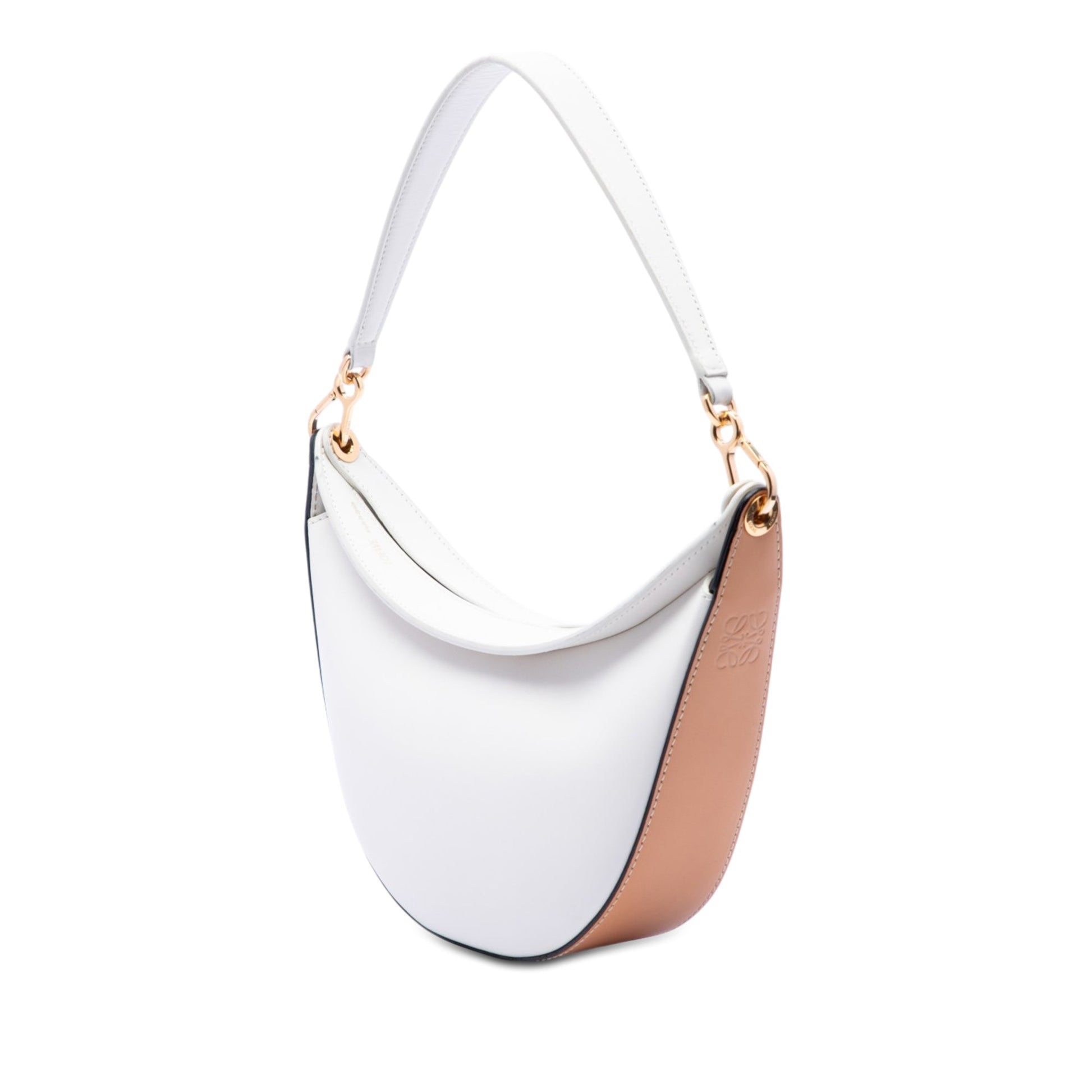 LOEWE Anagram Leather Luna Hobo Bag