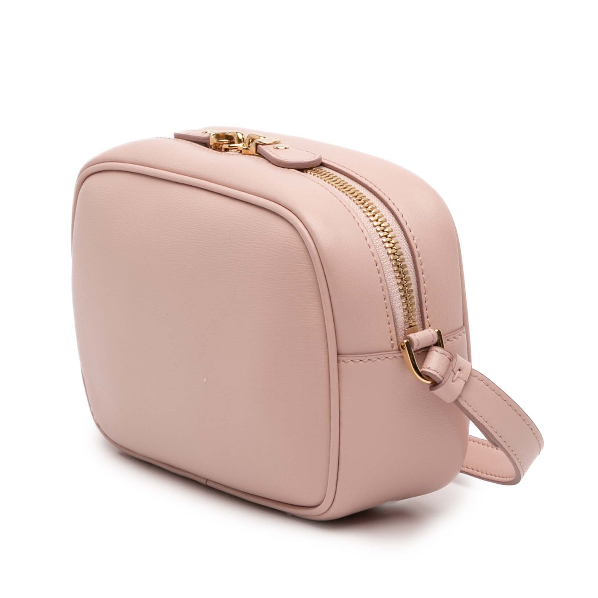 Ferragamo Leather Gancini Camera Bag