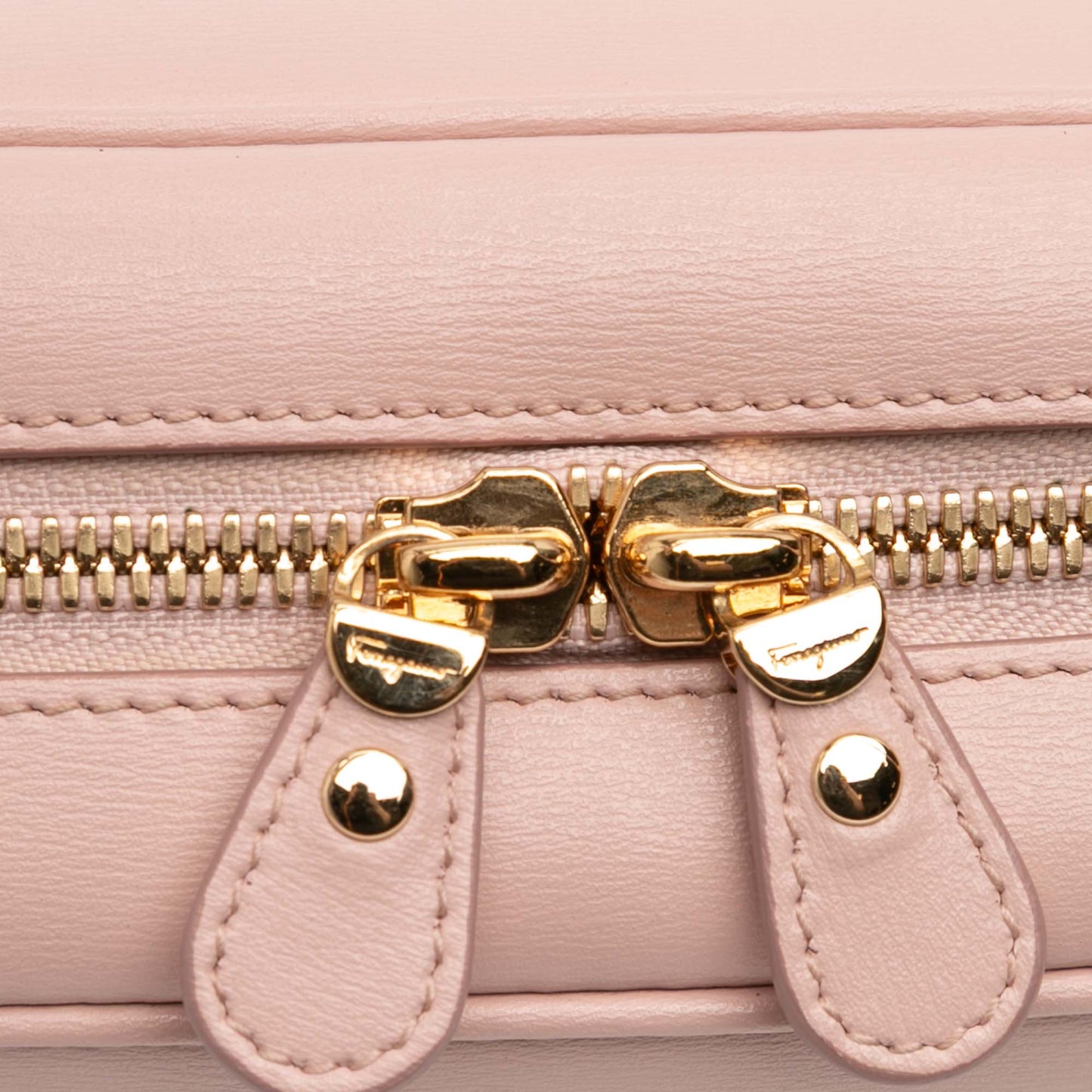 Ferragamo Leather Gancini Camera Bag