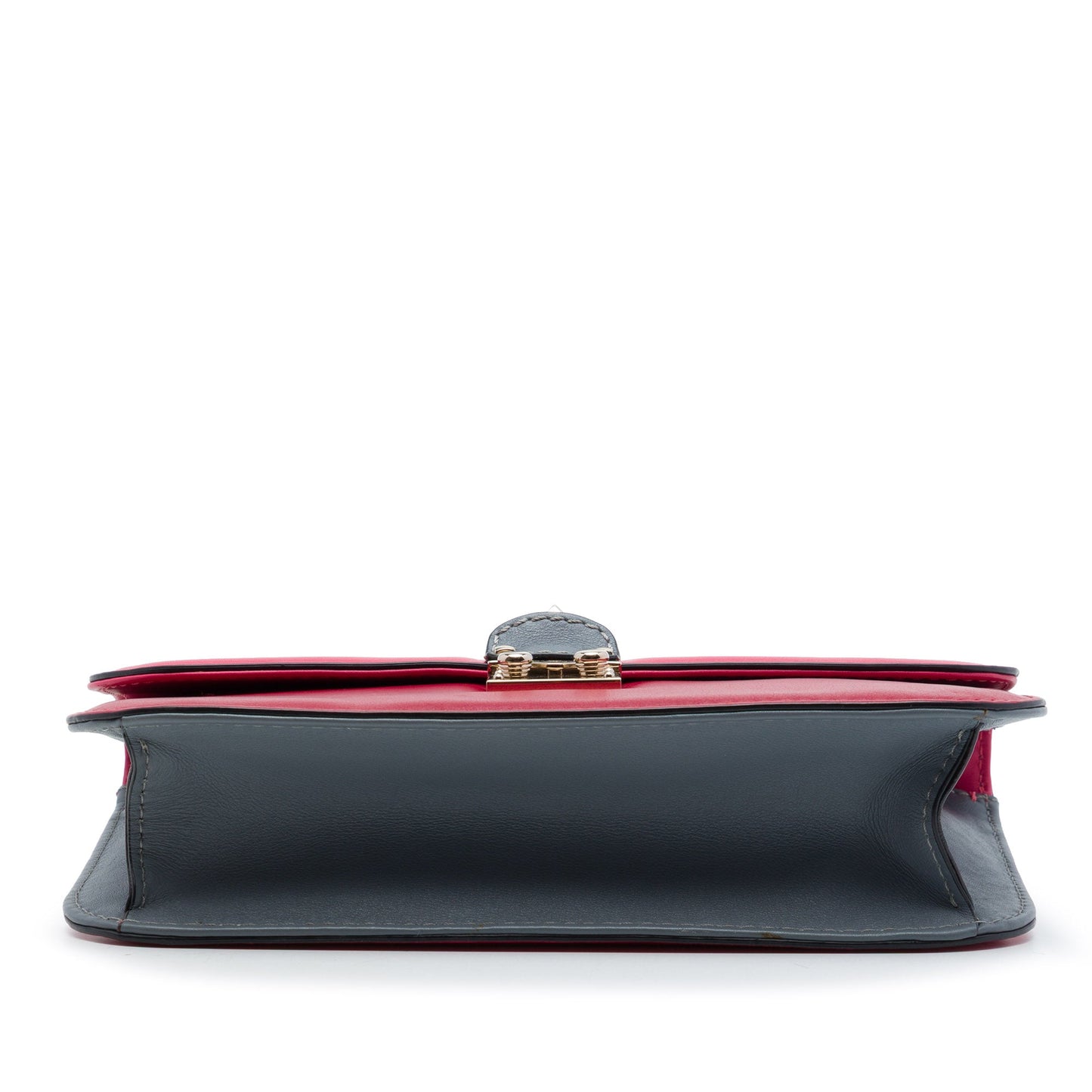 Valentino Medium Tricolor Calfskin Rockstud Glam Lock Crossbody