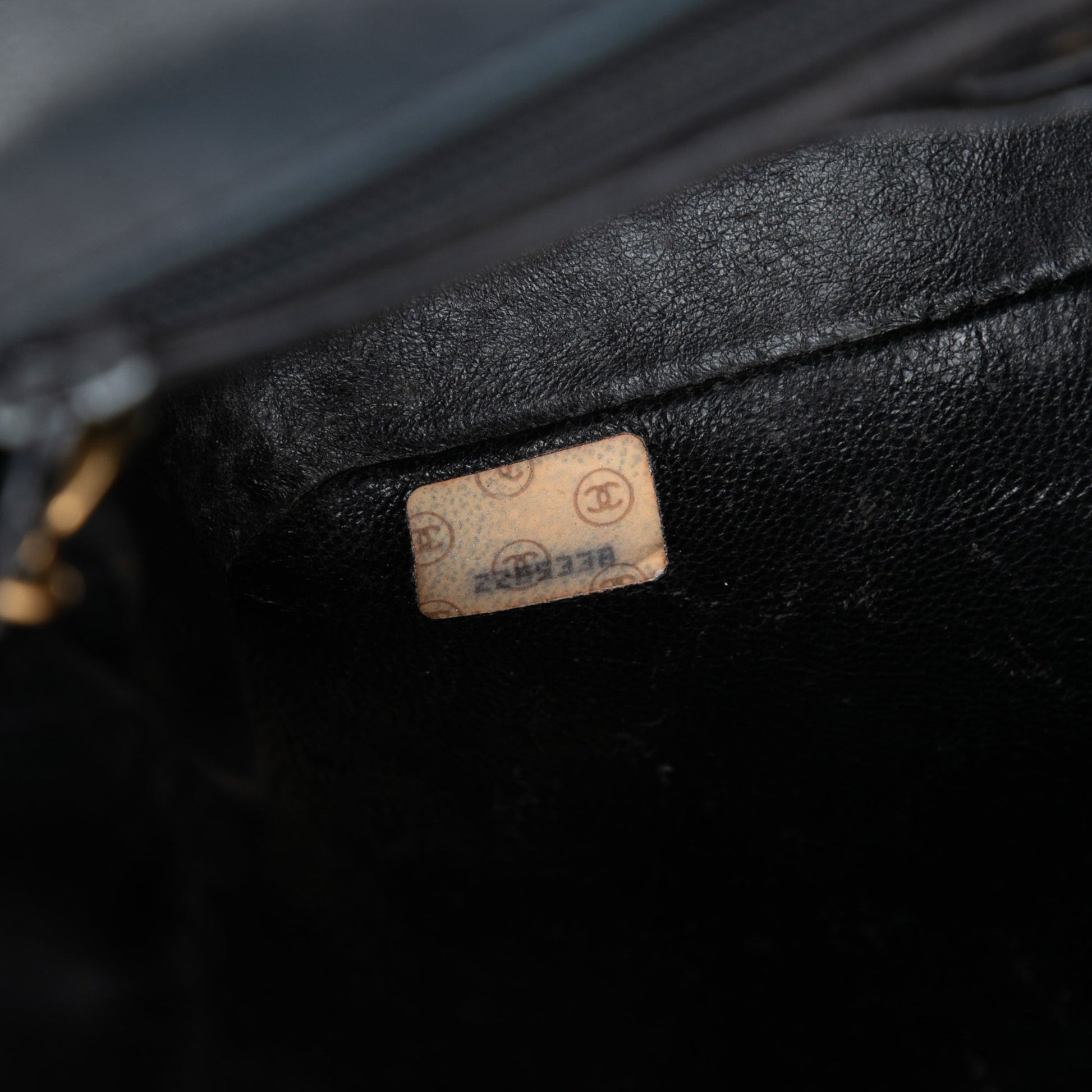 Chanel CC Quilted Patent Straight Single Flap
