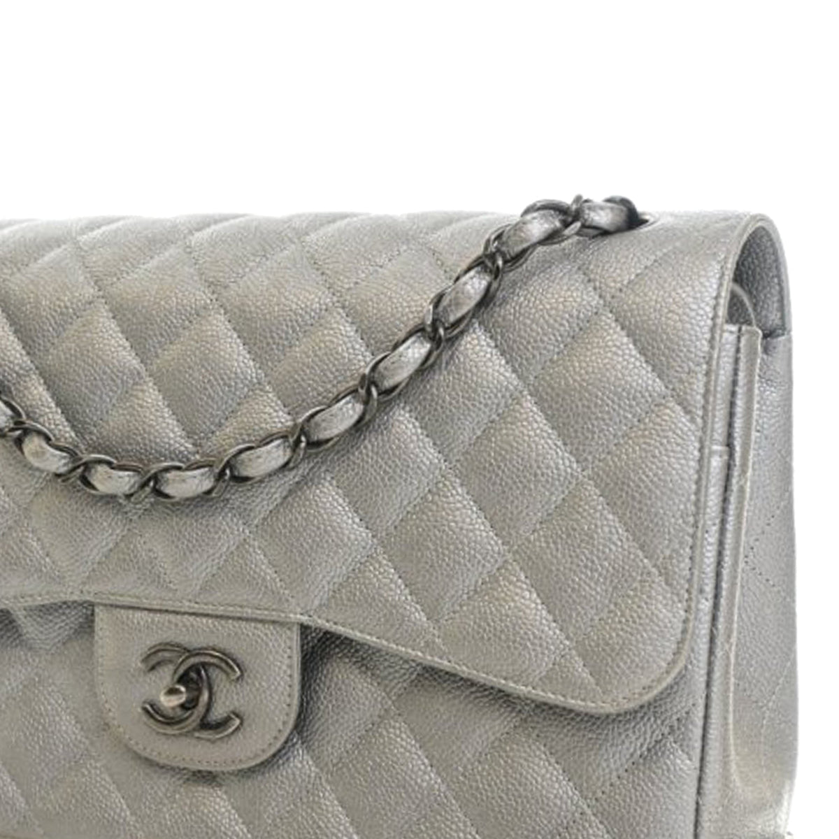 Chanel Jumbo Classic Caviar Double Flap