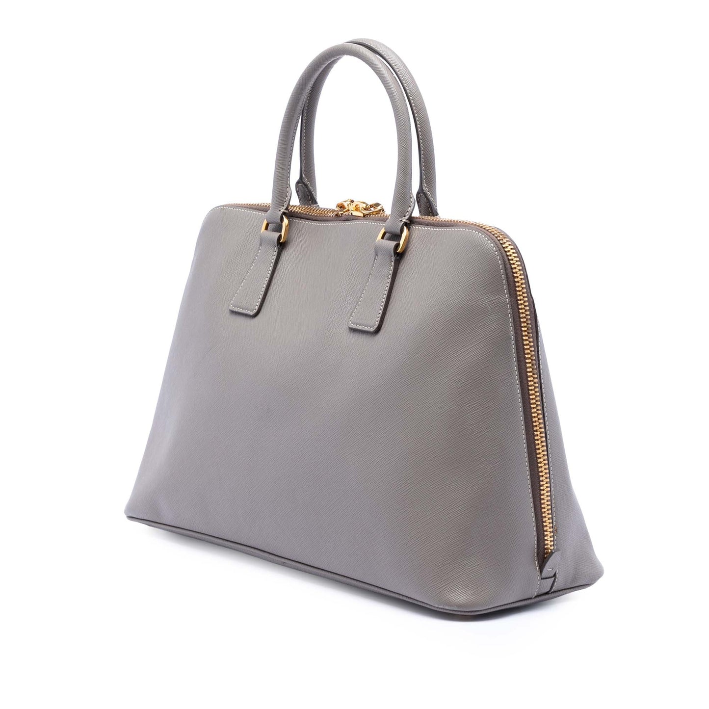 Prada Large Saffiano Lux Promenade Satchel