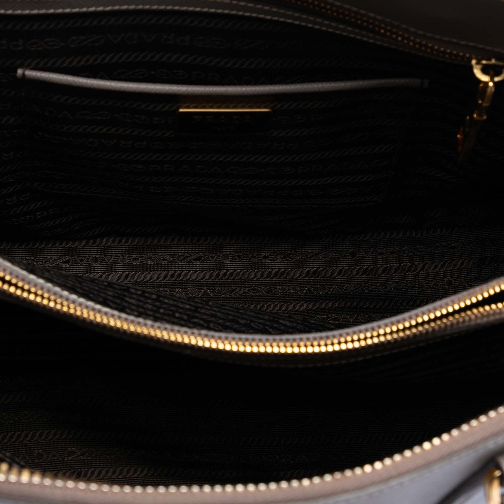 Prada Large Saffiano Lux Promenade Satchel