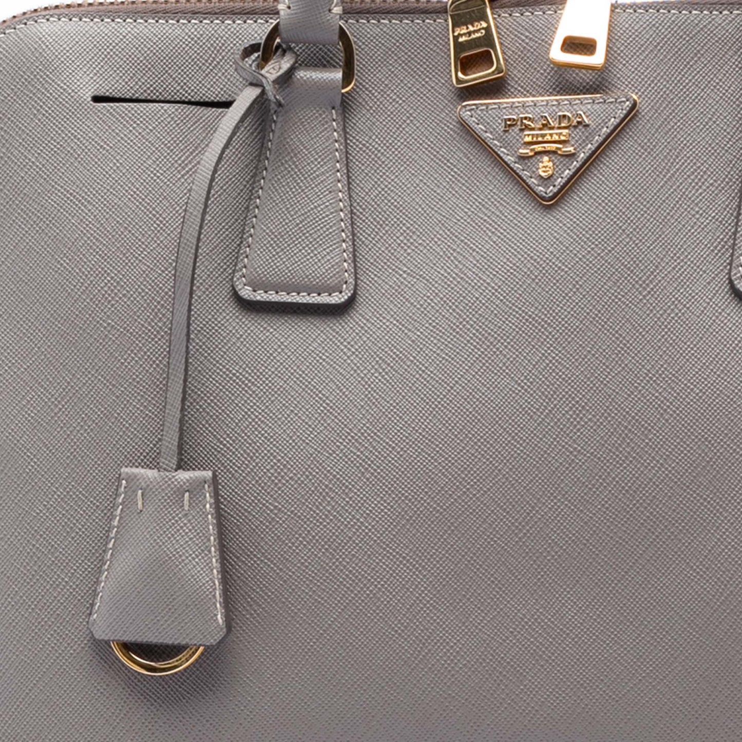 Prada Large Saffiano Lux Promenade Satchel