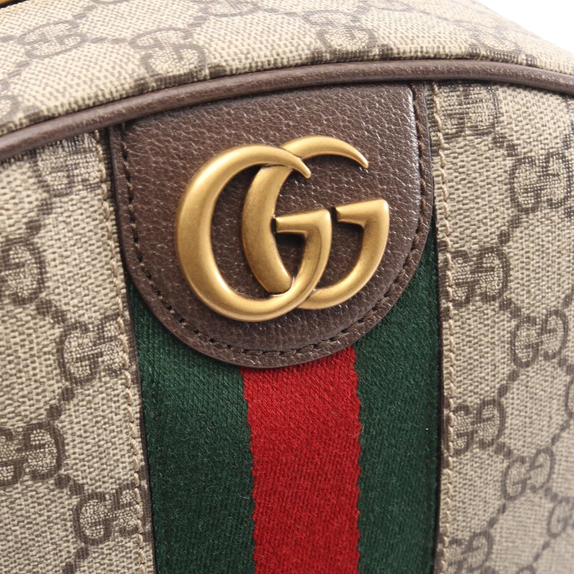 Gucci Medium GG Supreme Ophidia Backpack