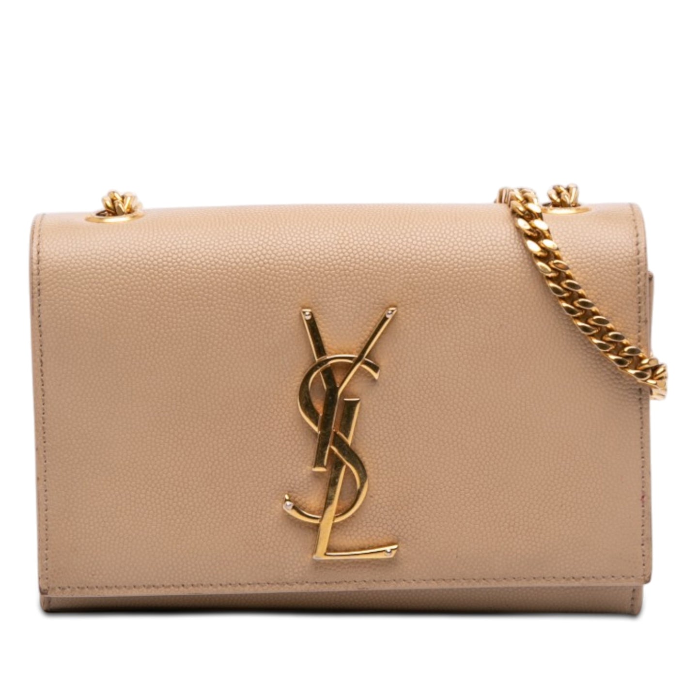 Saint Laurent Small Grain De Poudre Monogram Kate Crossbody