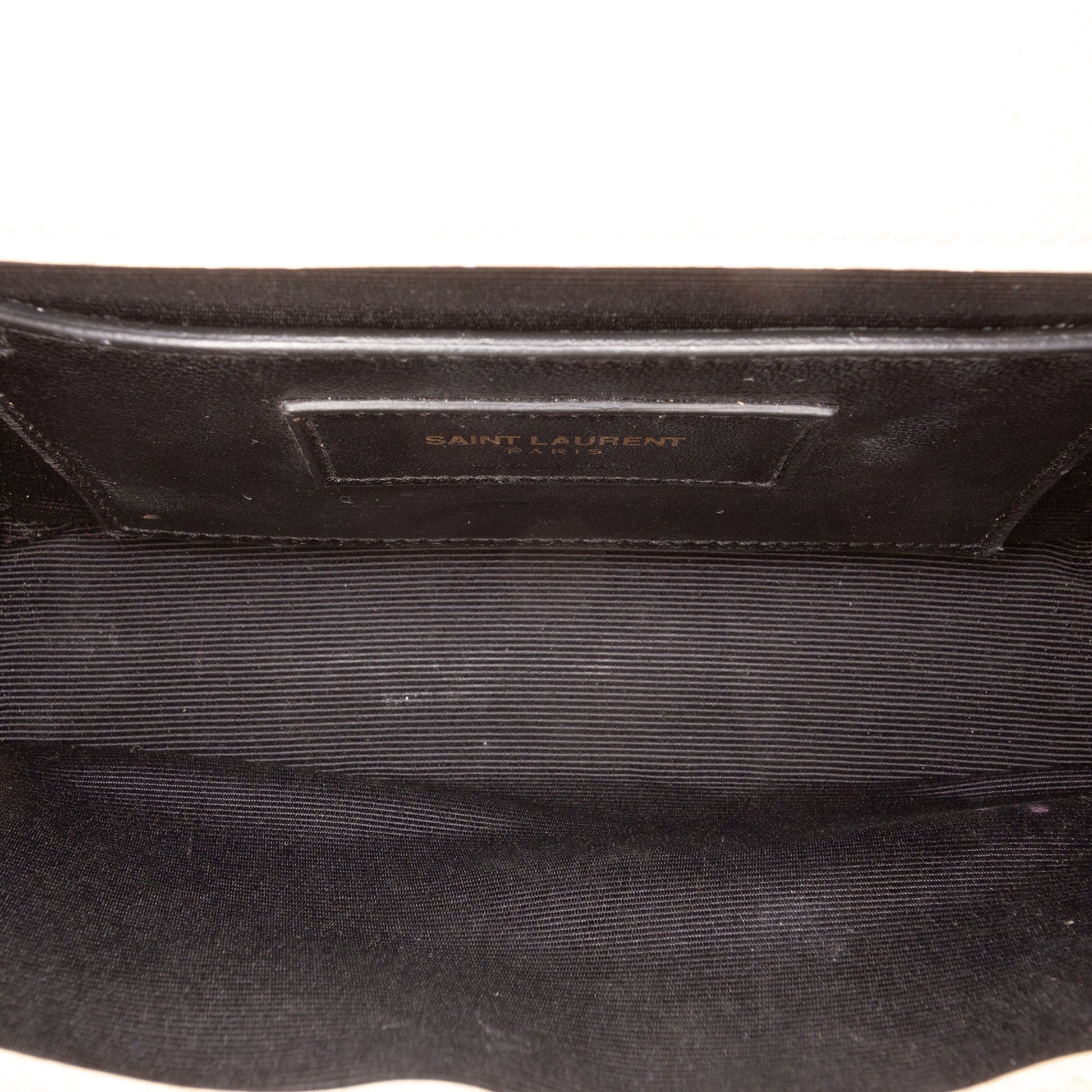 Saint Laurent Small Grain De Poudre Monogram Kate Crossbody