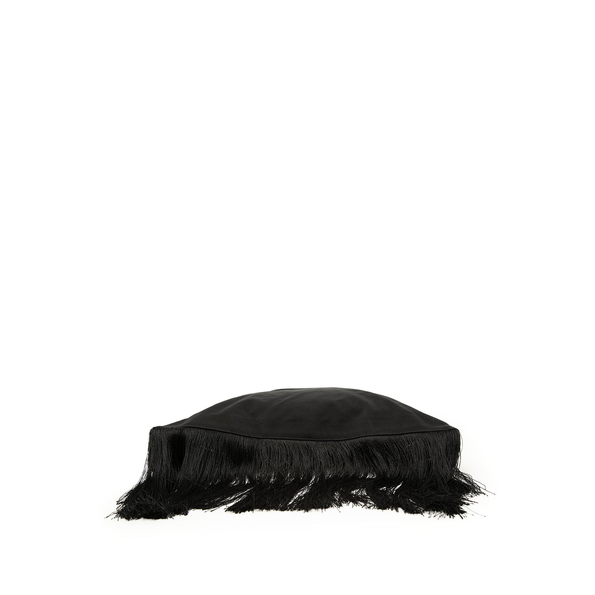 Burberry Canvas Olympia Fringe Clutch
