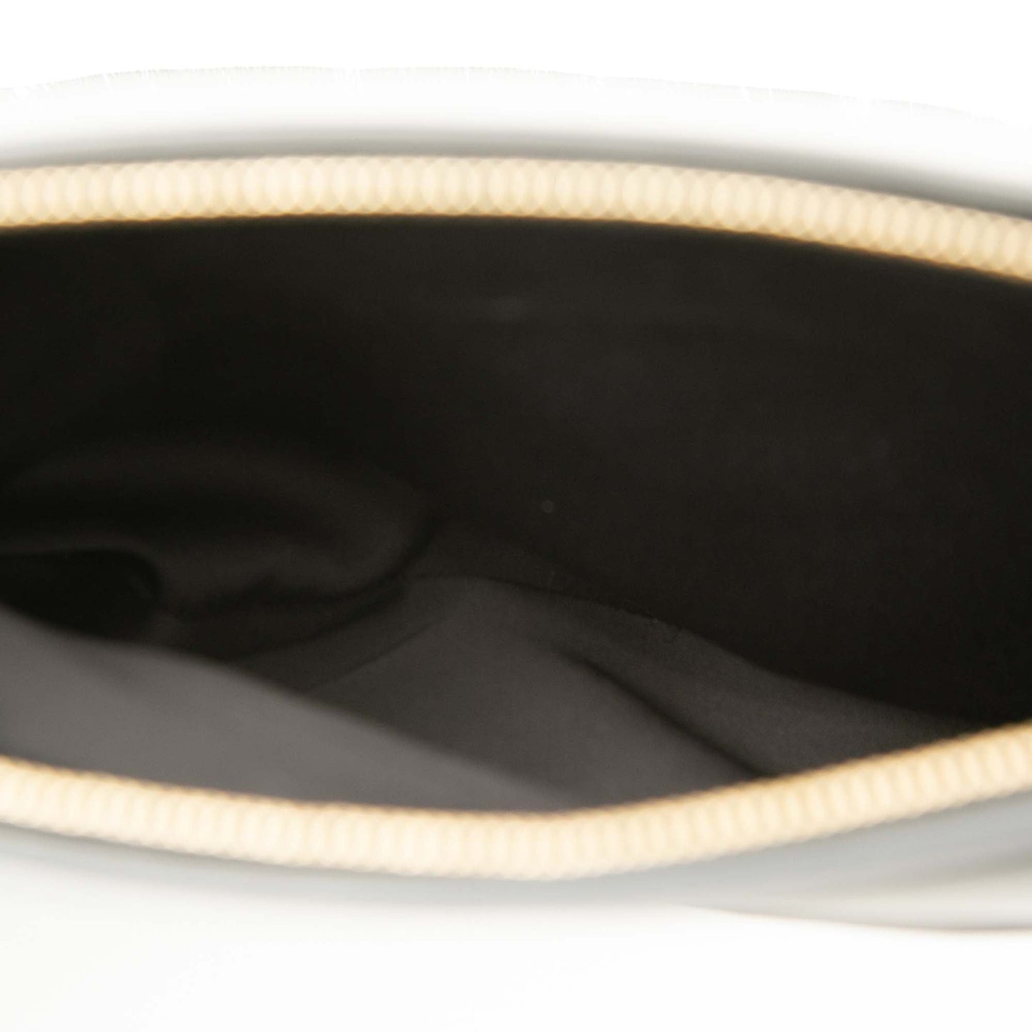 Burberry Canvas Olympia Fringe Clutch