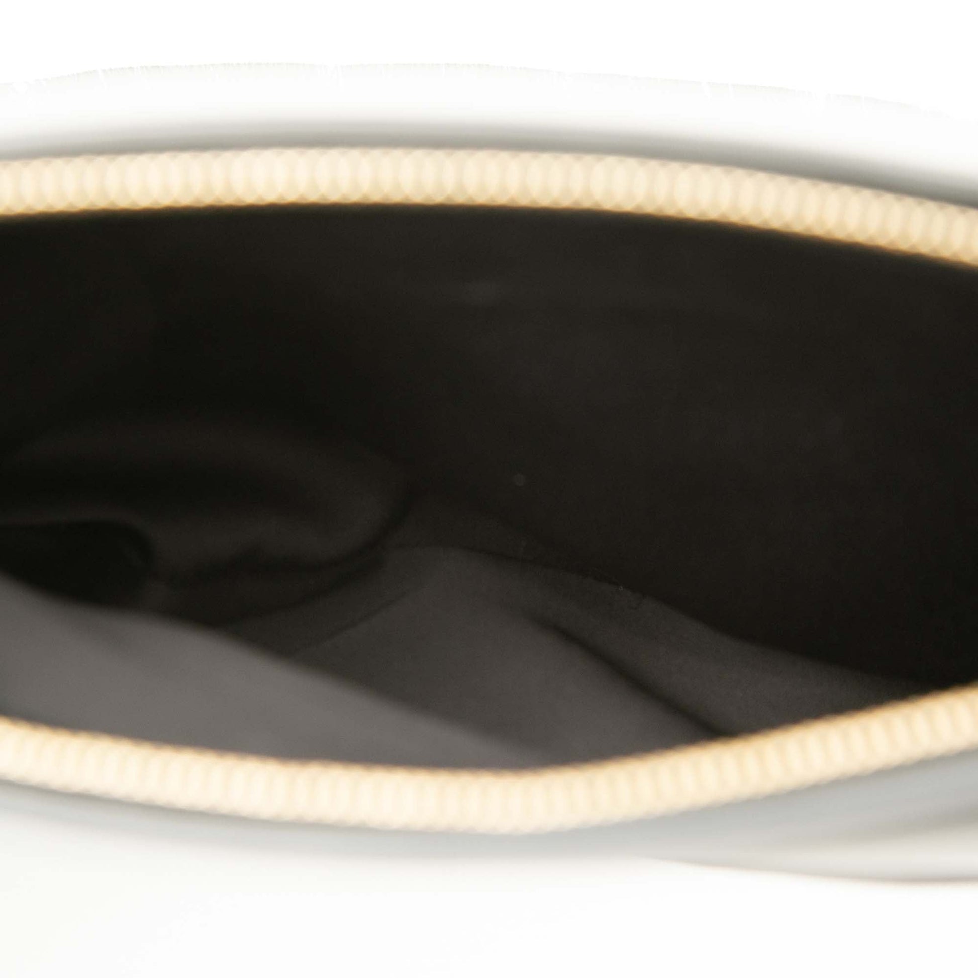 Burberry Canvas Olympia Fringe Clutch