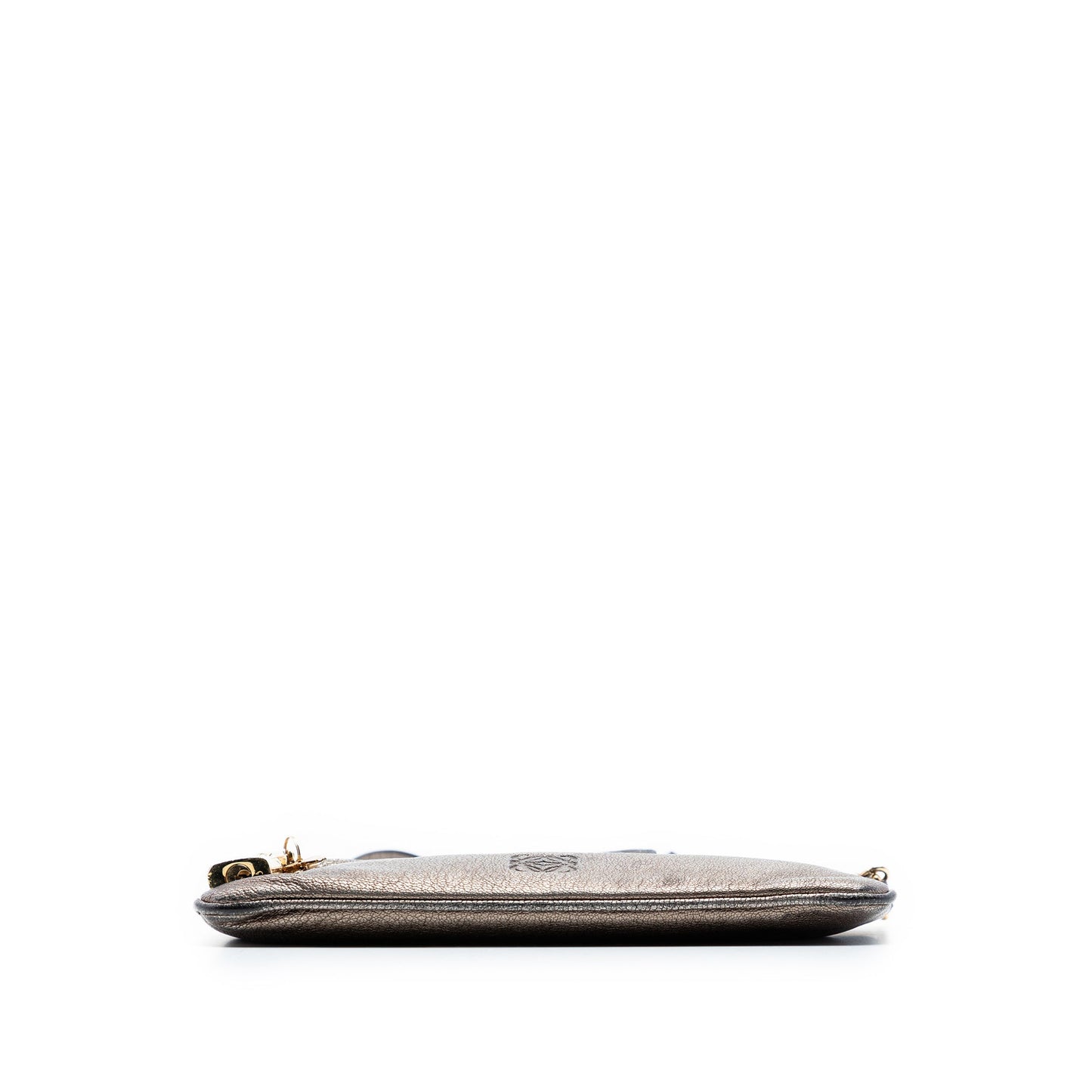 LOEWE Metallic Leather Anagram Crossbody
