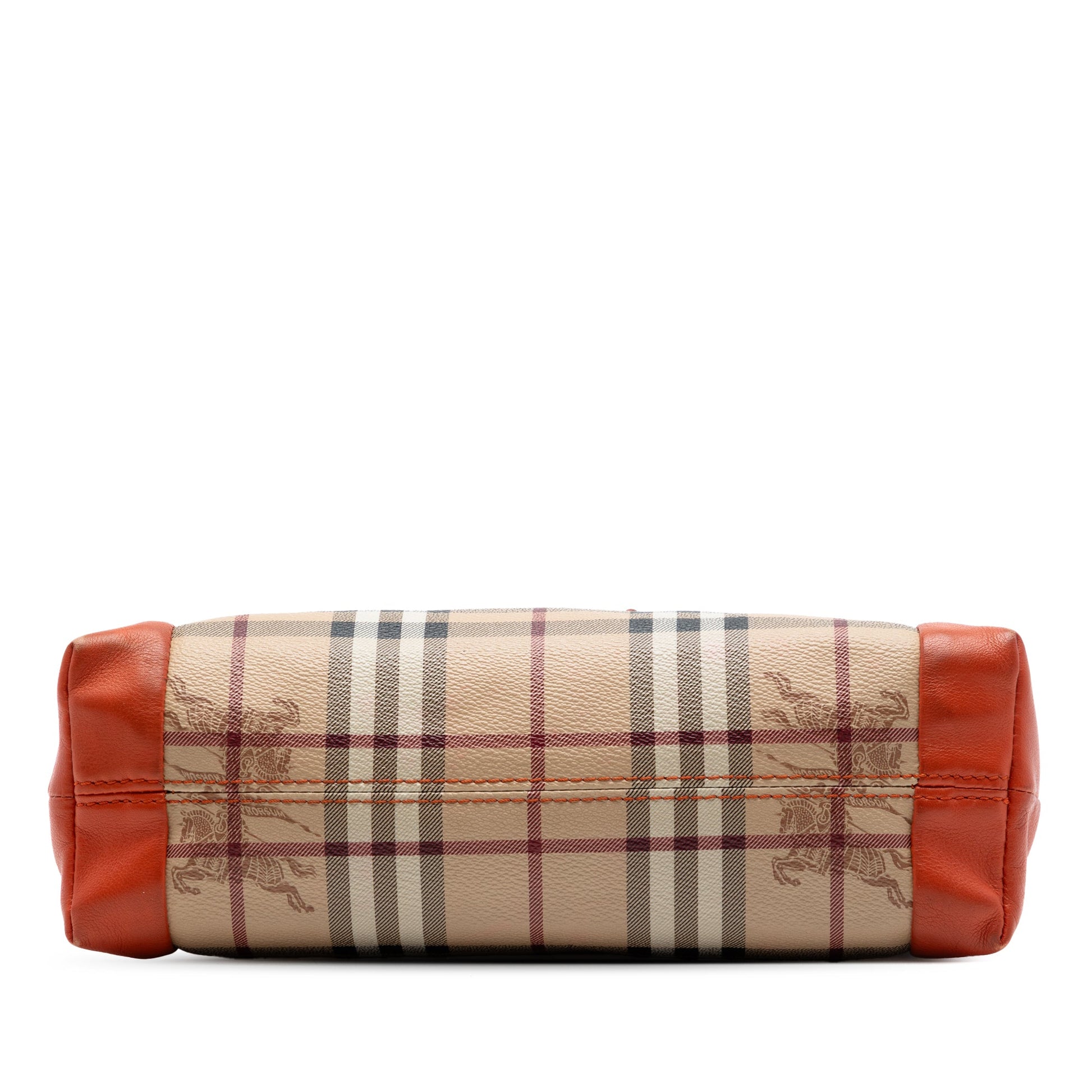 Burberry Haymarket Check Coated Canvas Leah Crossbody