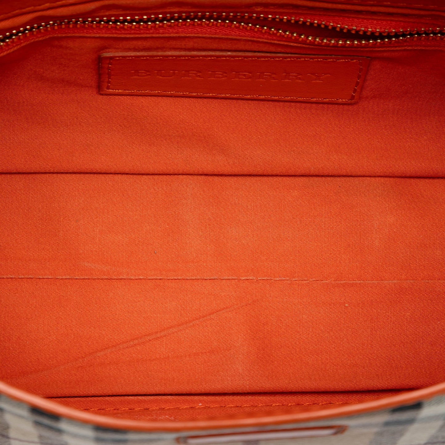 Burberry Haymarket Check Coated Canvas Leah Crossbody