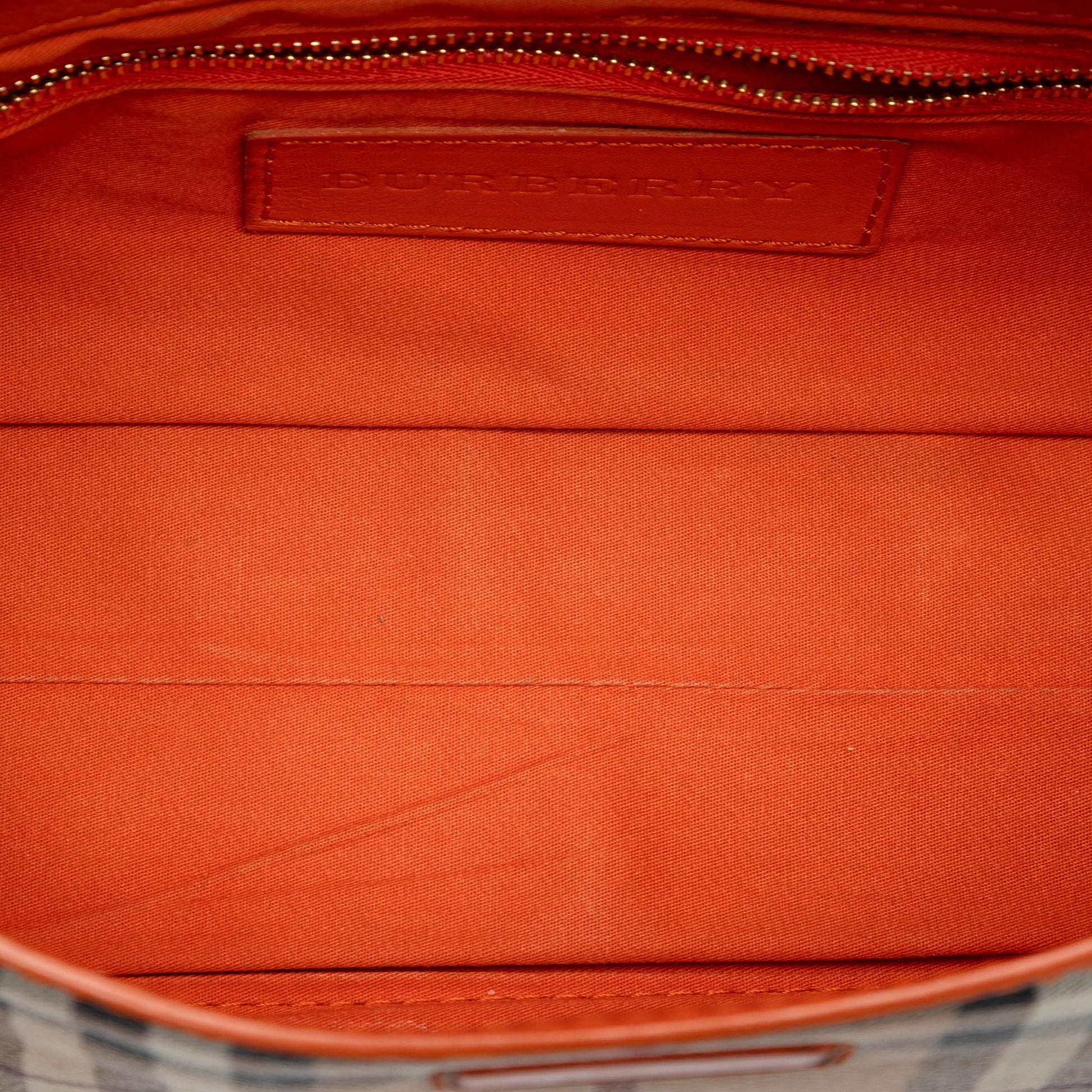 Burberry Haymarket Check Coated Canvas Leah Crossbody