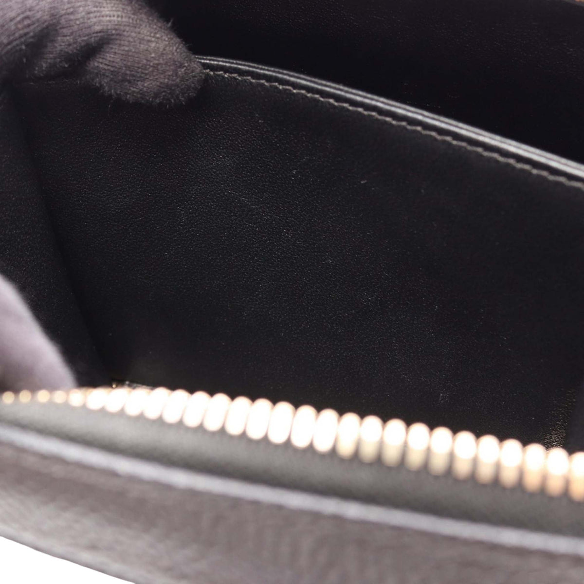 Chanel Small Caviar CC Filigree Vanity Case