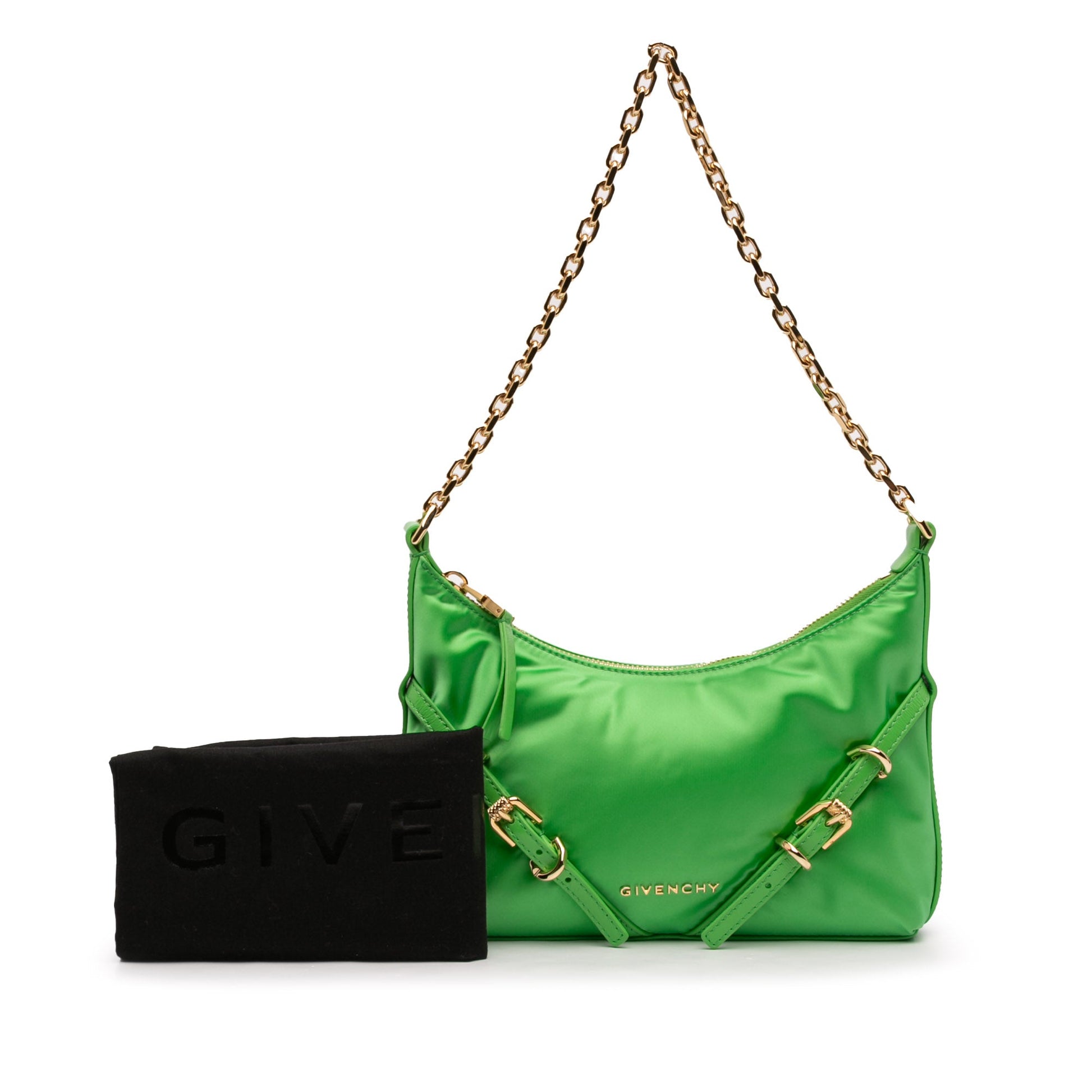 Small Nylon Voyou Party Shoulder Bag