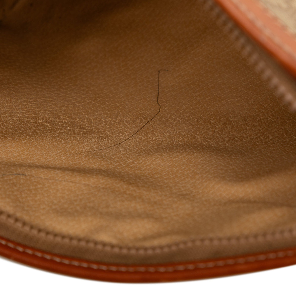 Celine Macadam Coated Canvas Clutch