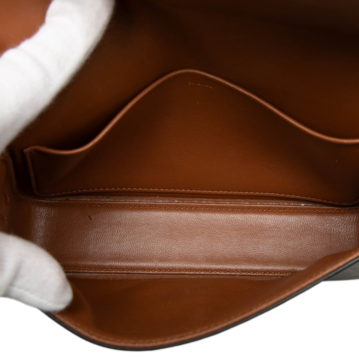 Celine Triomphe Coated Canvas Claude Shoulder Bag
