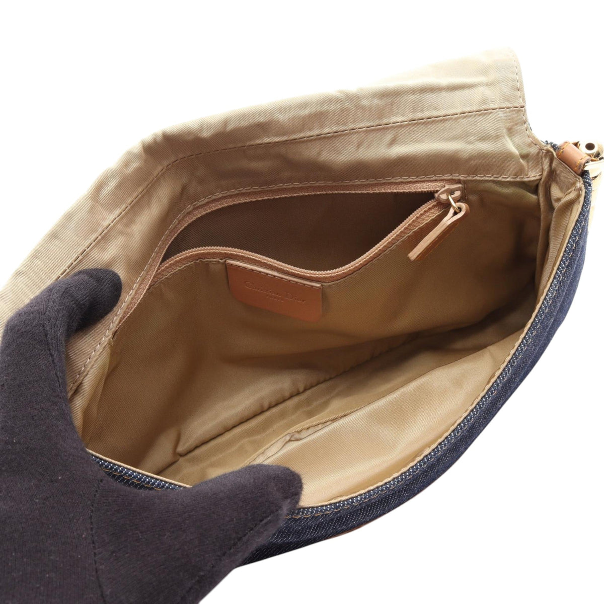Dior Denim Malice Flap Shoulder Bag