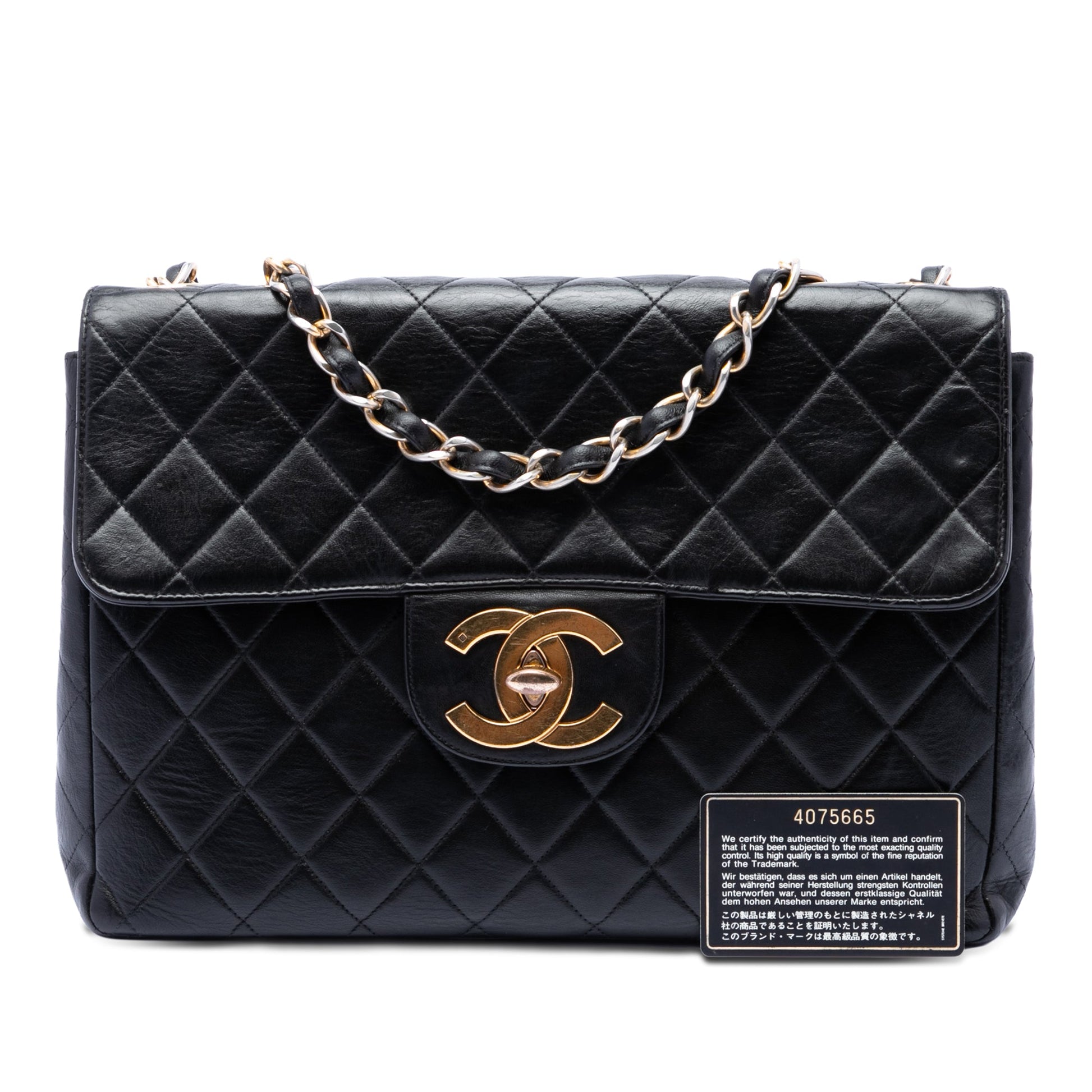 Chanel Jumbo XL Classic Lambskin Single Flap