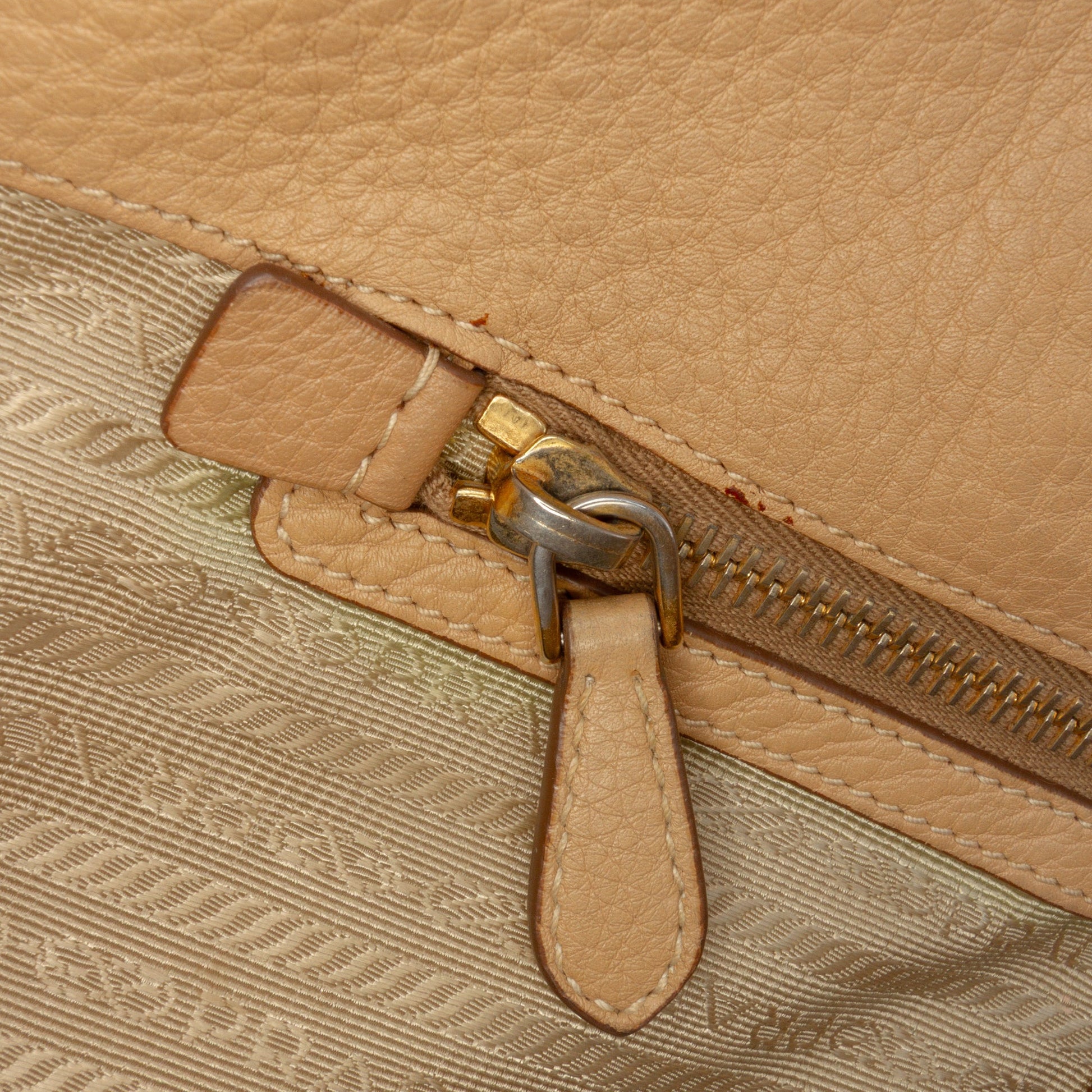 Prada Vitello Daino Open Convertible Tote