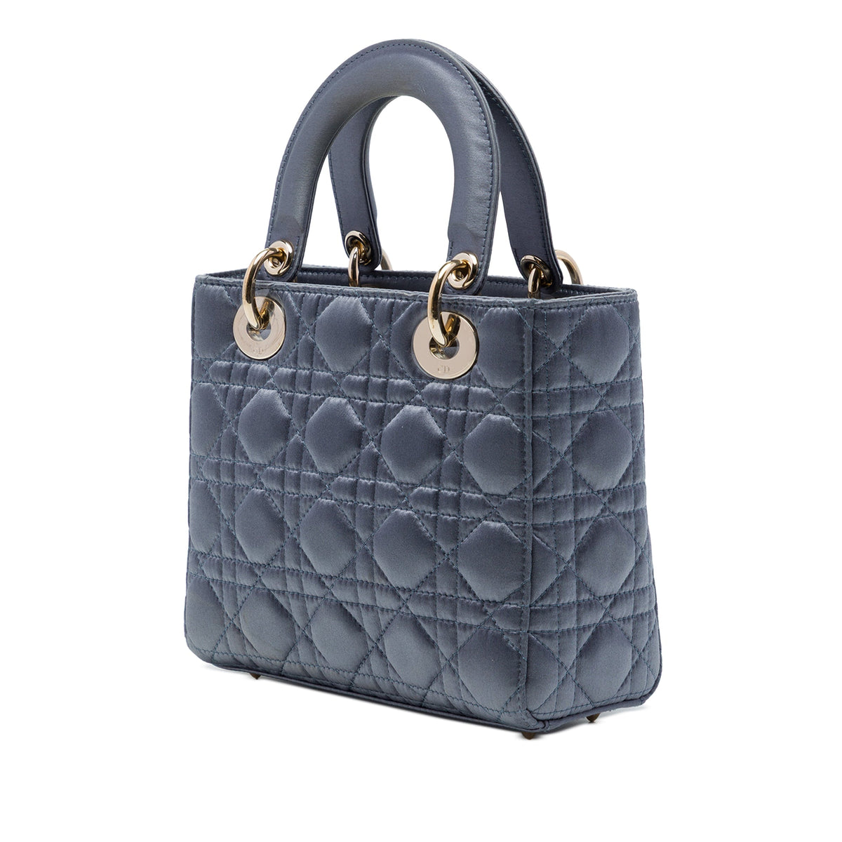 Dior Small Satin Cannage My ABCDior Lady Dior — Blue