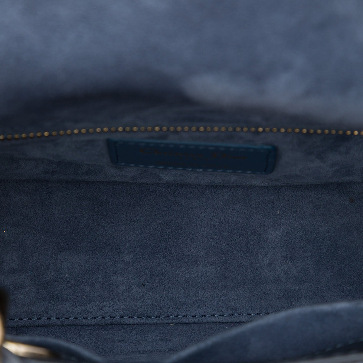Dior Small Satin Cannage My ABCDior Lady Dior — Blue