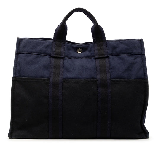 Bicolor Canvas Fourre Tout MM