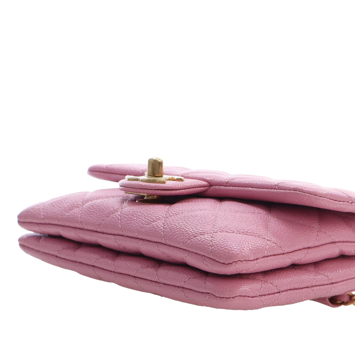 Chanel Quilted Caviar Pick Me Up Flap Belt Bag