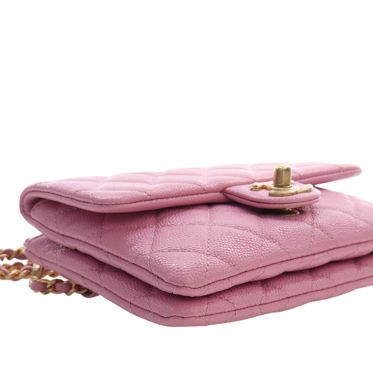 Chanel Quilted Caviar Pick Me Up Flap Belt Bag