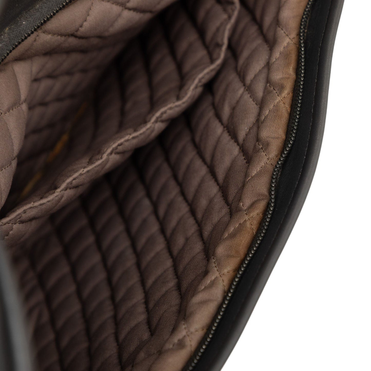 Bottega Veneta Intrecciato Trimmed Leather Briefcase