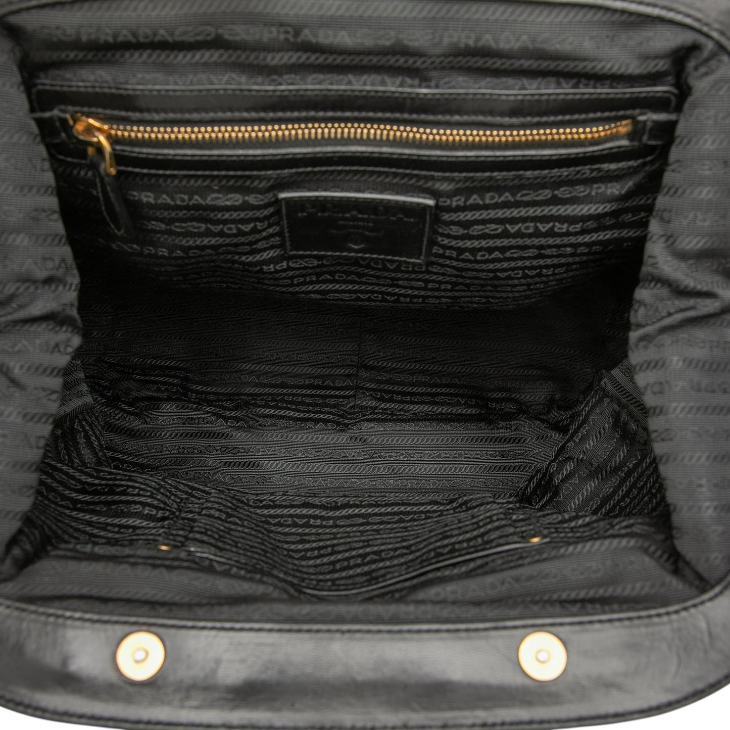 Prada Goatskin Woven Madras Frame Tote