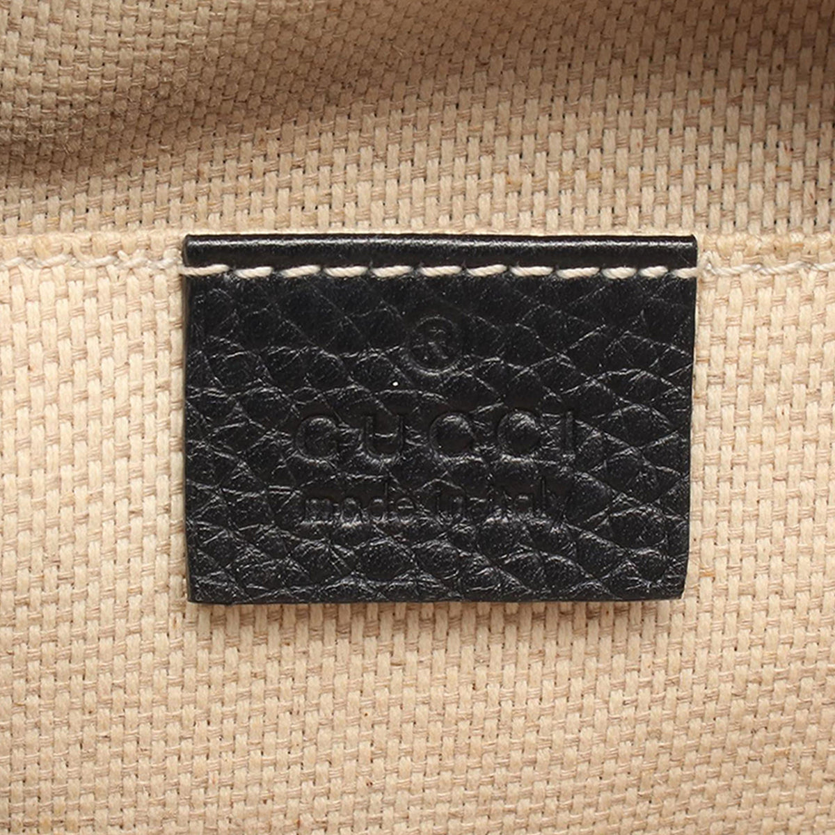 Gucci Calfskin Soho Disco Crossbody — Black