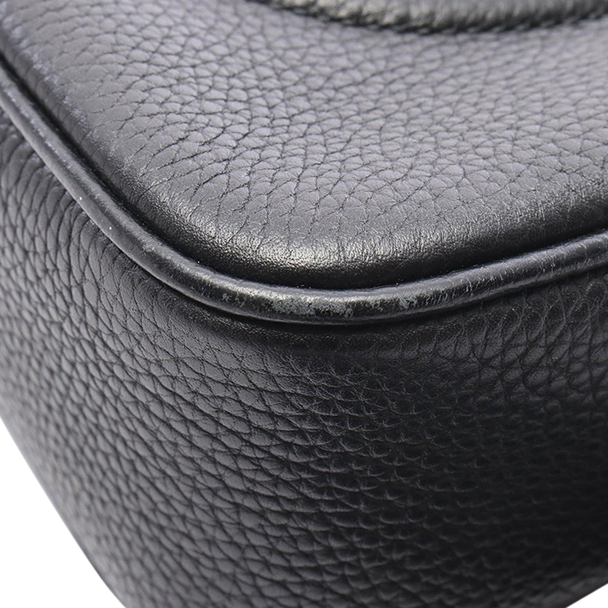 Gucci Calfskin Soho Disco Crossbody — Black