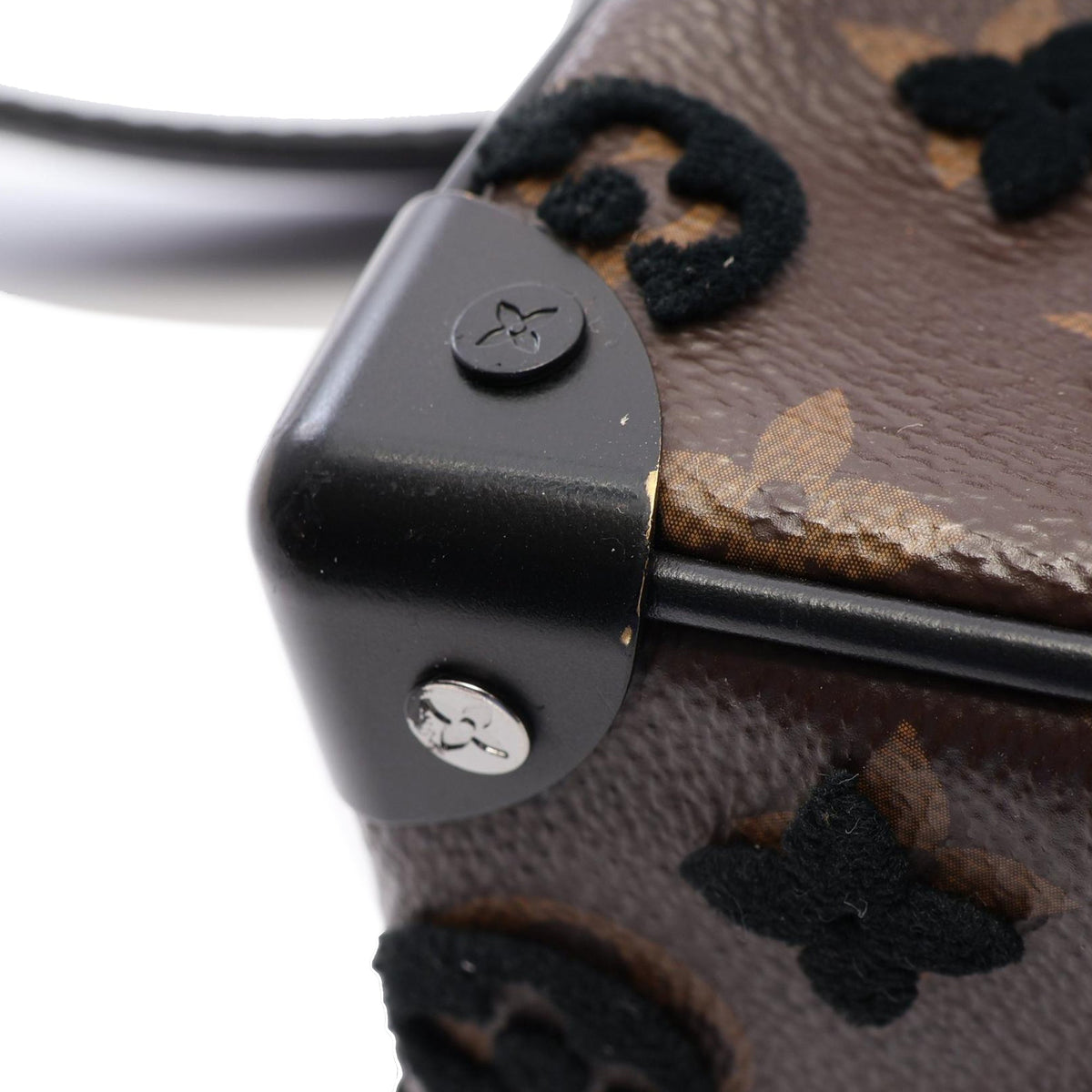 Louis Vuitton Monogram Tuffetage Mini Soft Trunk — Brown