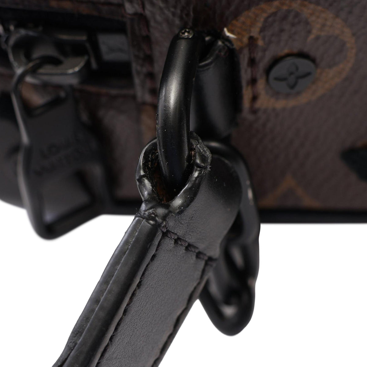 Louis Vuitton Monogram Tuffetage Mini Soft Trunk — Brown