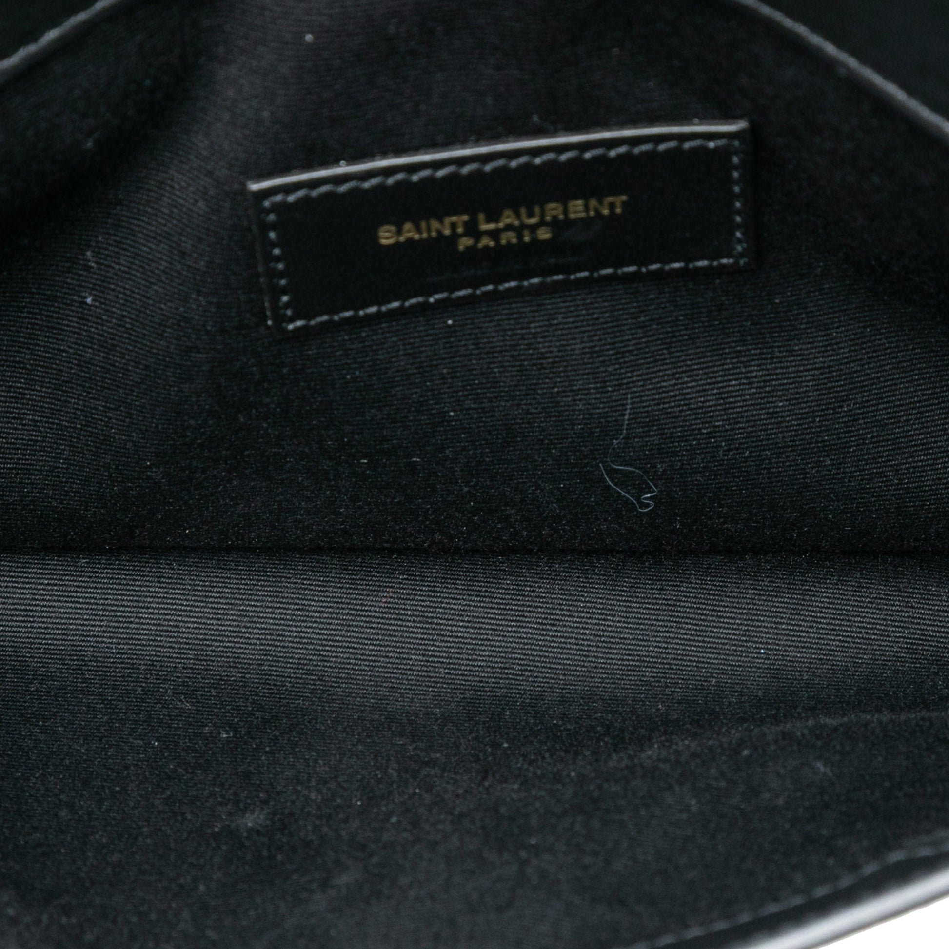 Saint Laurent Canvas Monogram Uptown Pouch